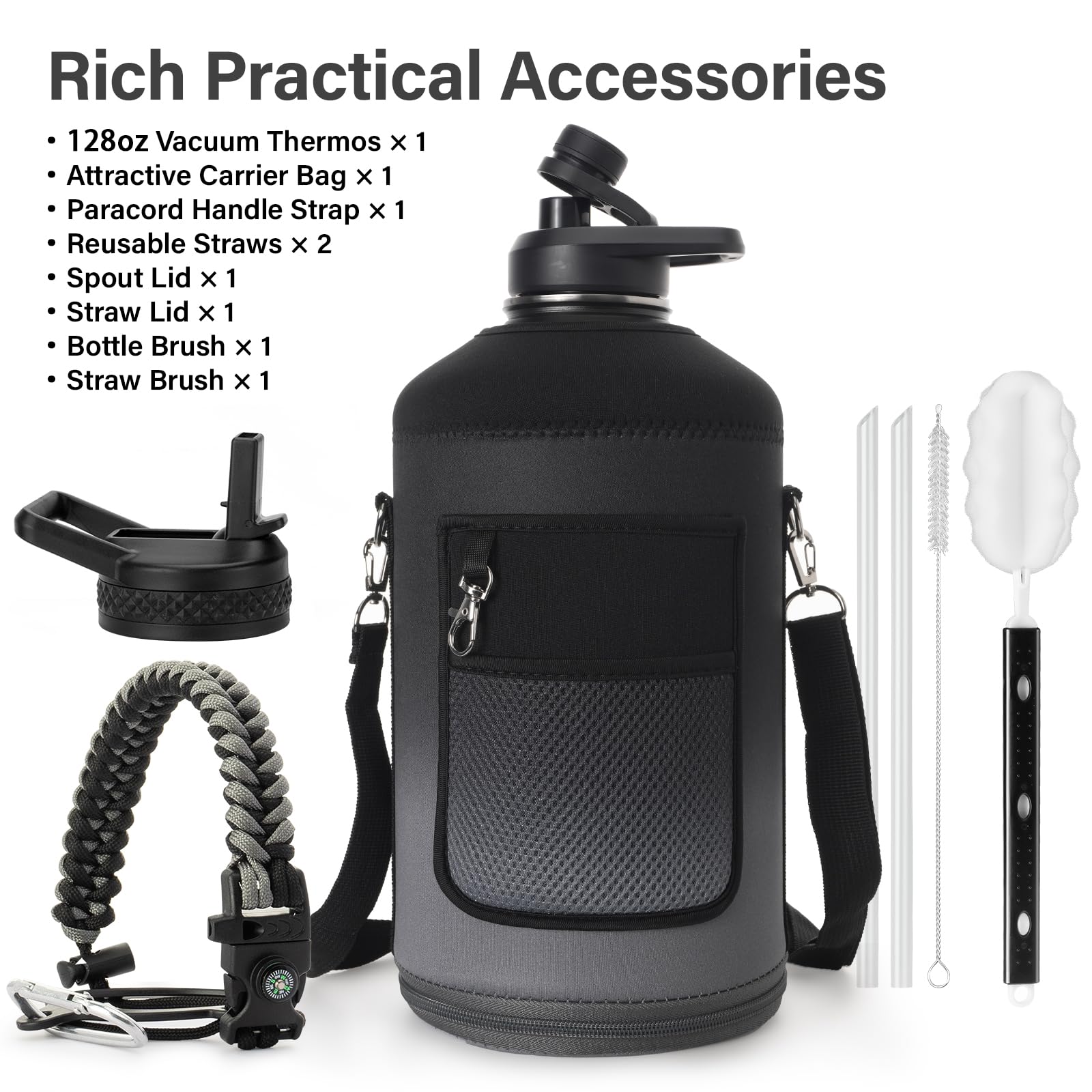 DYSANKY Insulated Vacuum Metal  Water Bottle