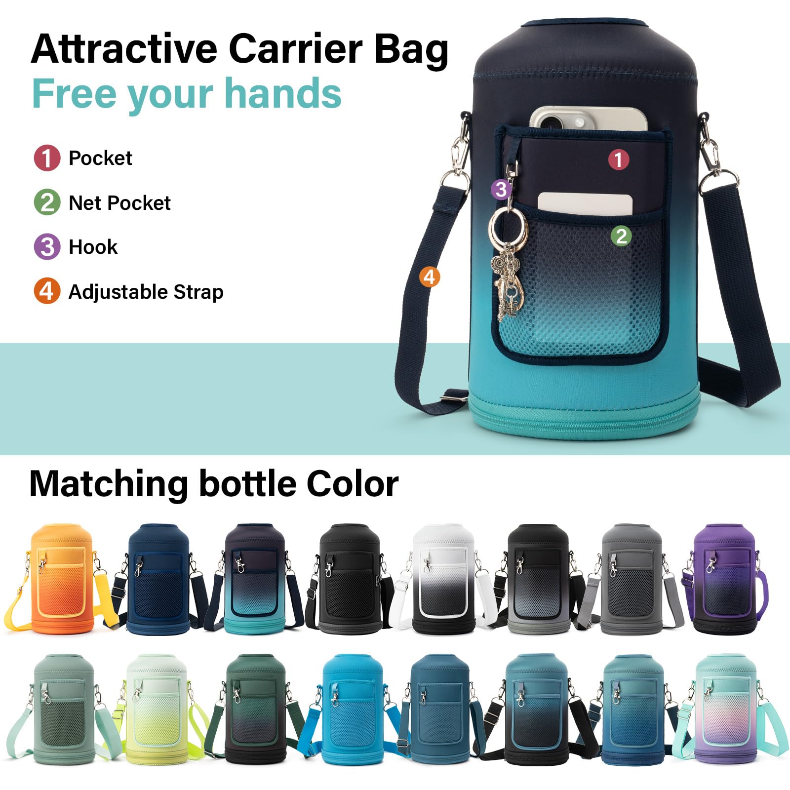 DYSANKY Insulated Vacuum Metal  Water Bottle