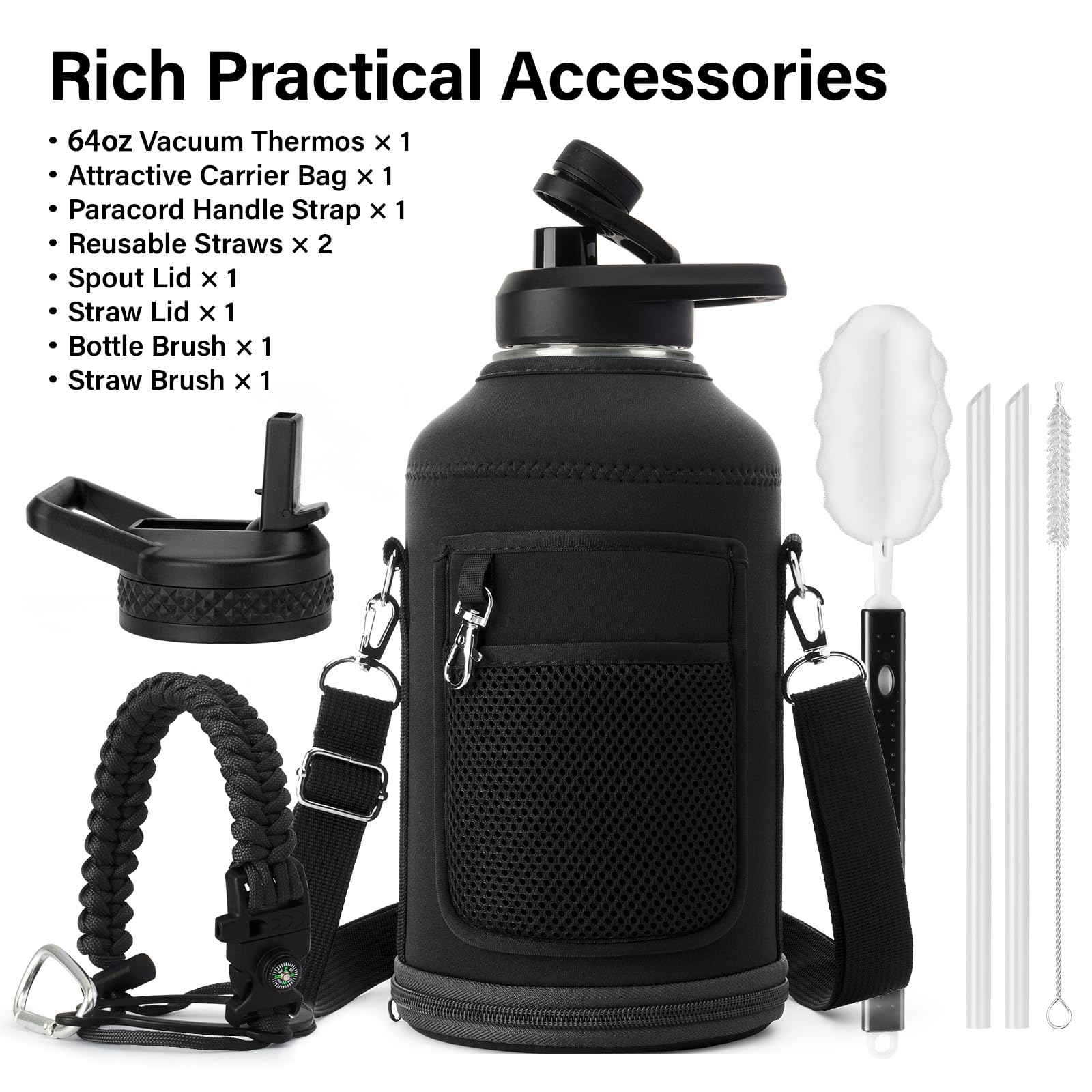 DYSANKY Insulated Vacuum Metal  Water Bottle