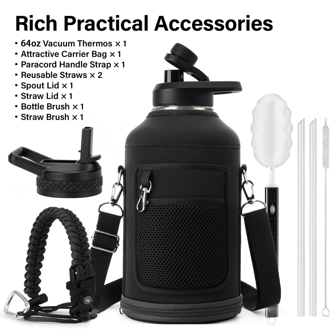 DYSANKY Insulated Vacuum Metal  Water Bottle