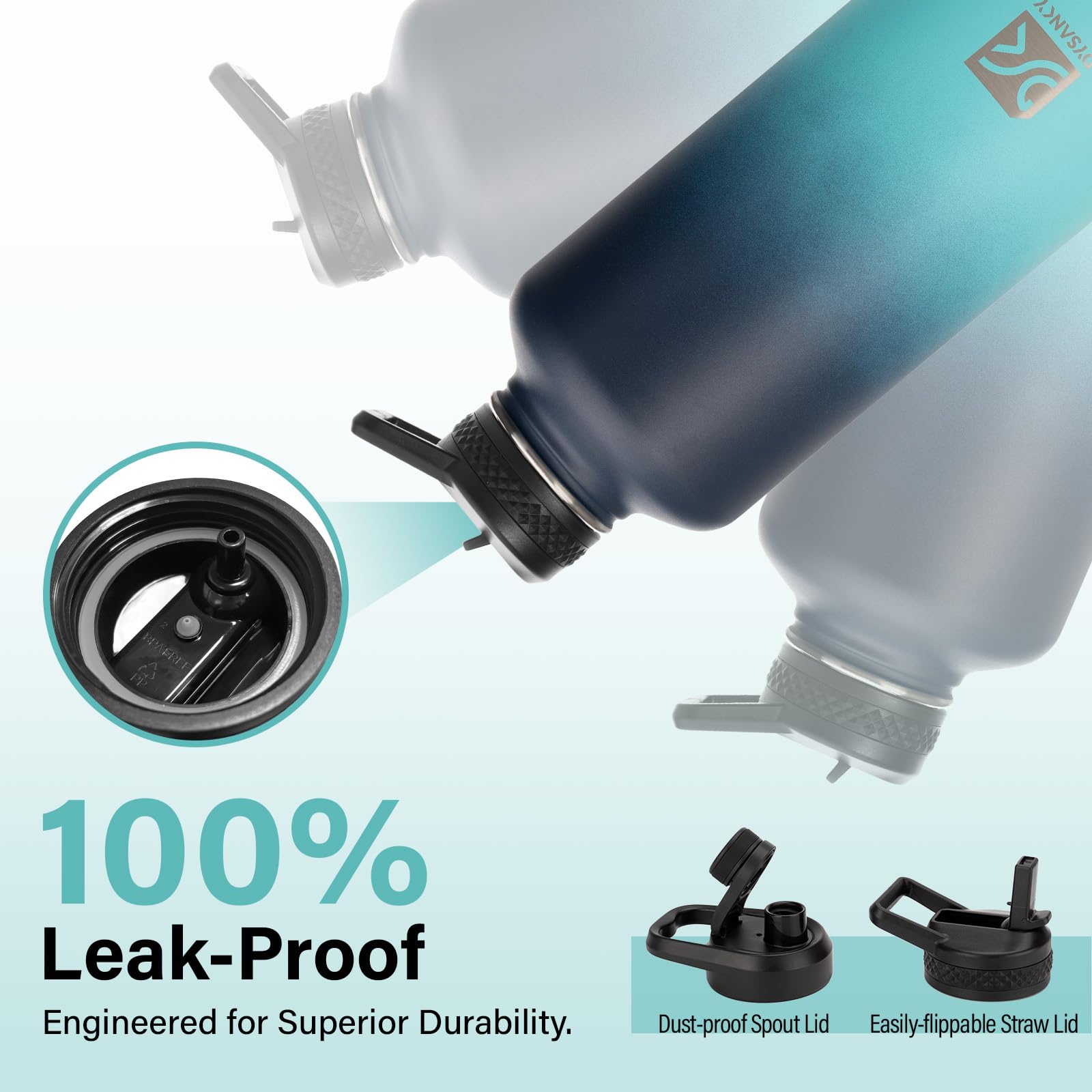 DYSANKY Insulated Vacuum Metal  Water Bottle