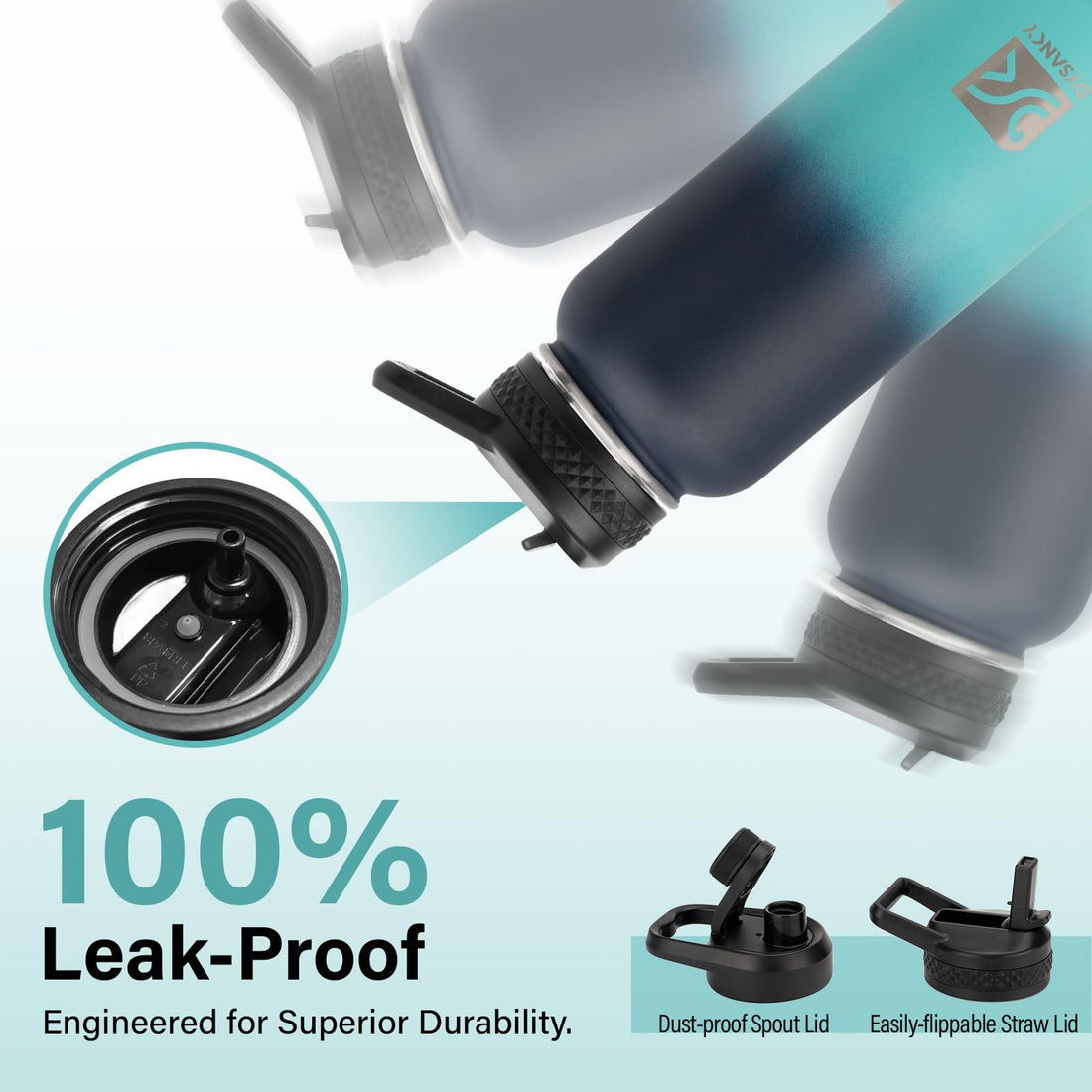 DYSANKY Insulated Vacuum Metal  Water Bottle