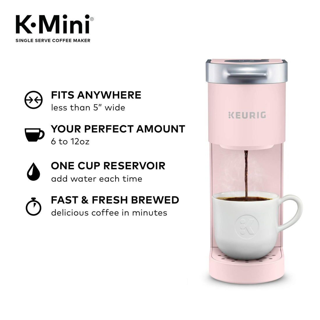 Keurig K-Mini Single Serve K-Cup Pod Coffee Maker