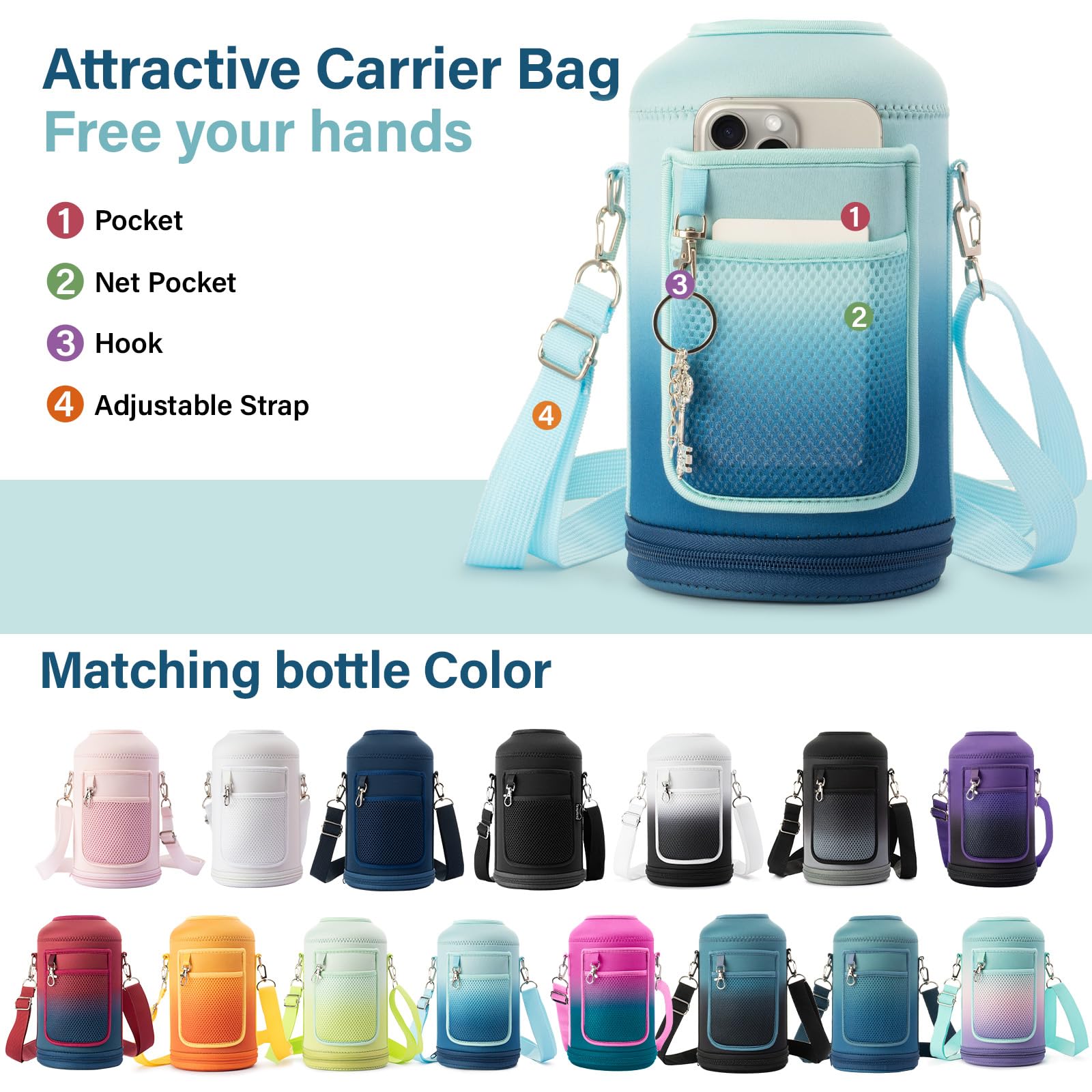 DYSANKY Insulated Vacuum Metal  Water Bottle