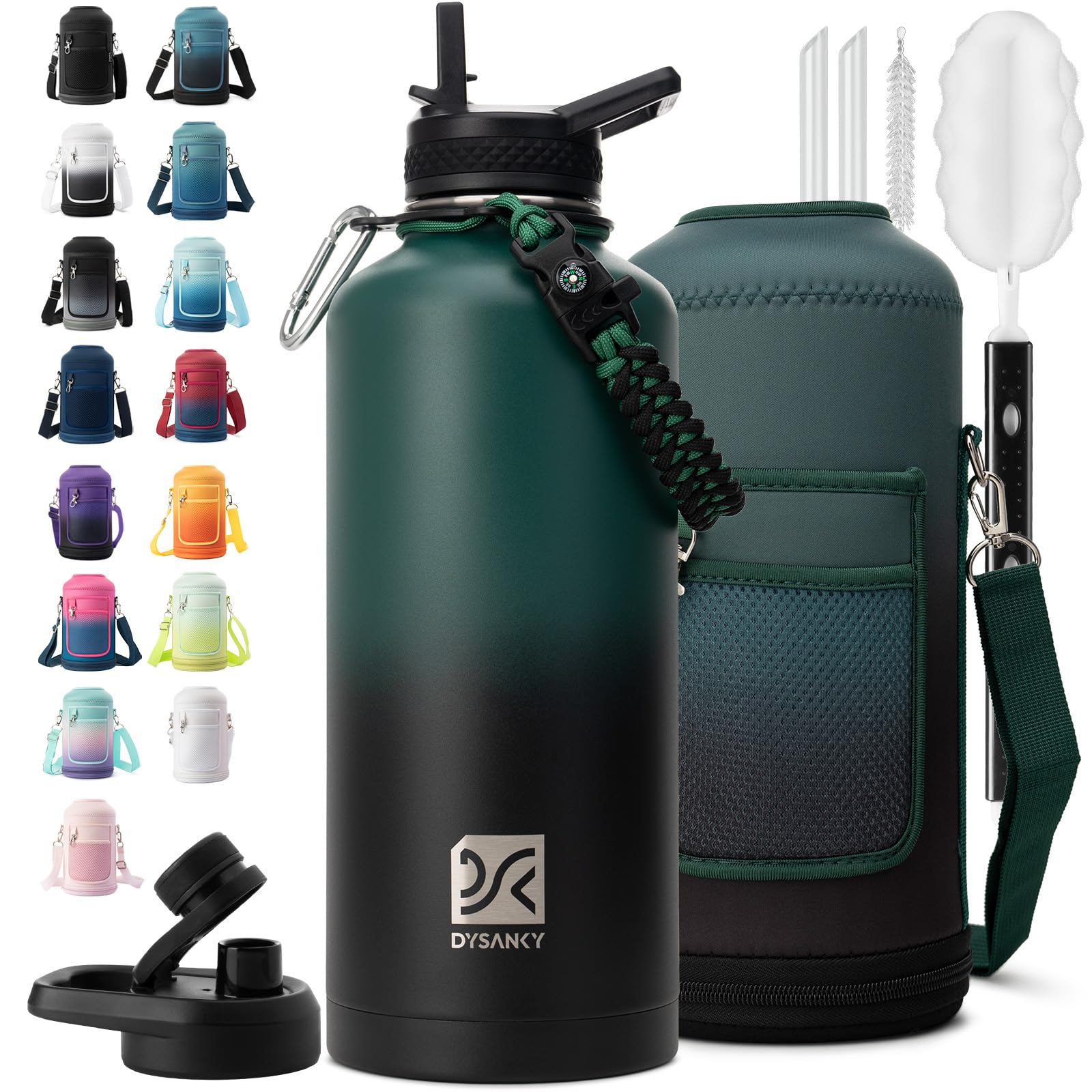 DYSANKY Insulated Vacuum Metal  Water Bottle