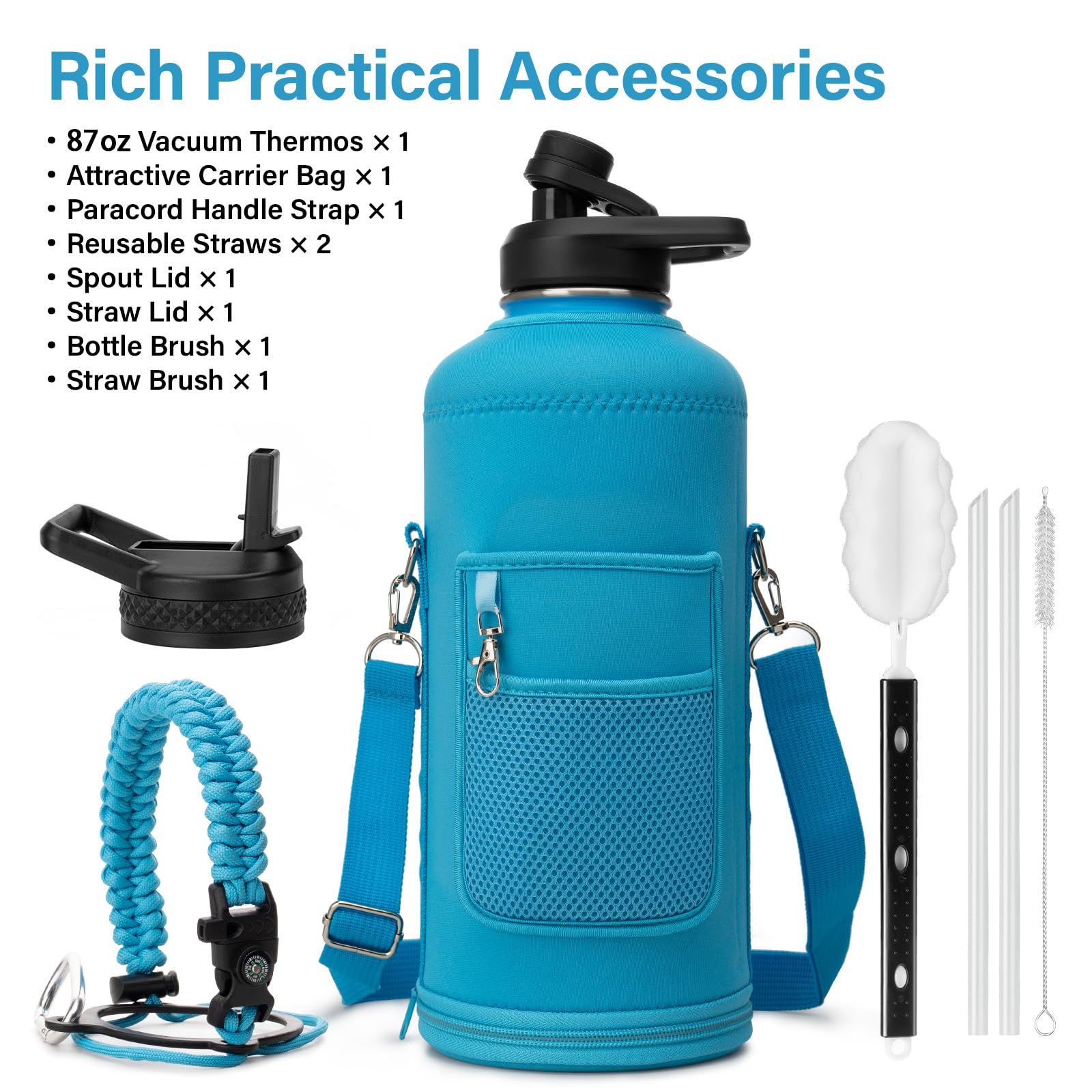 DYSANKY Insulated Vacuum Metal  Water Bottle