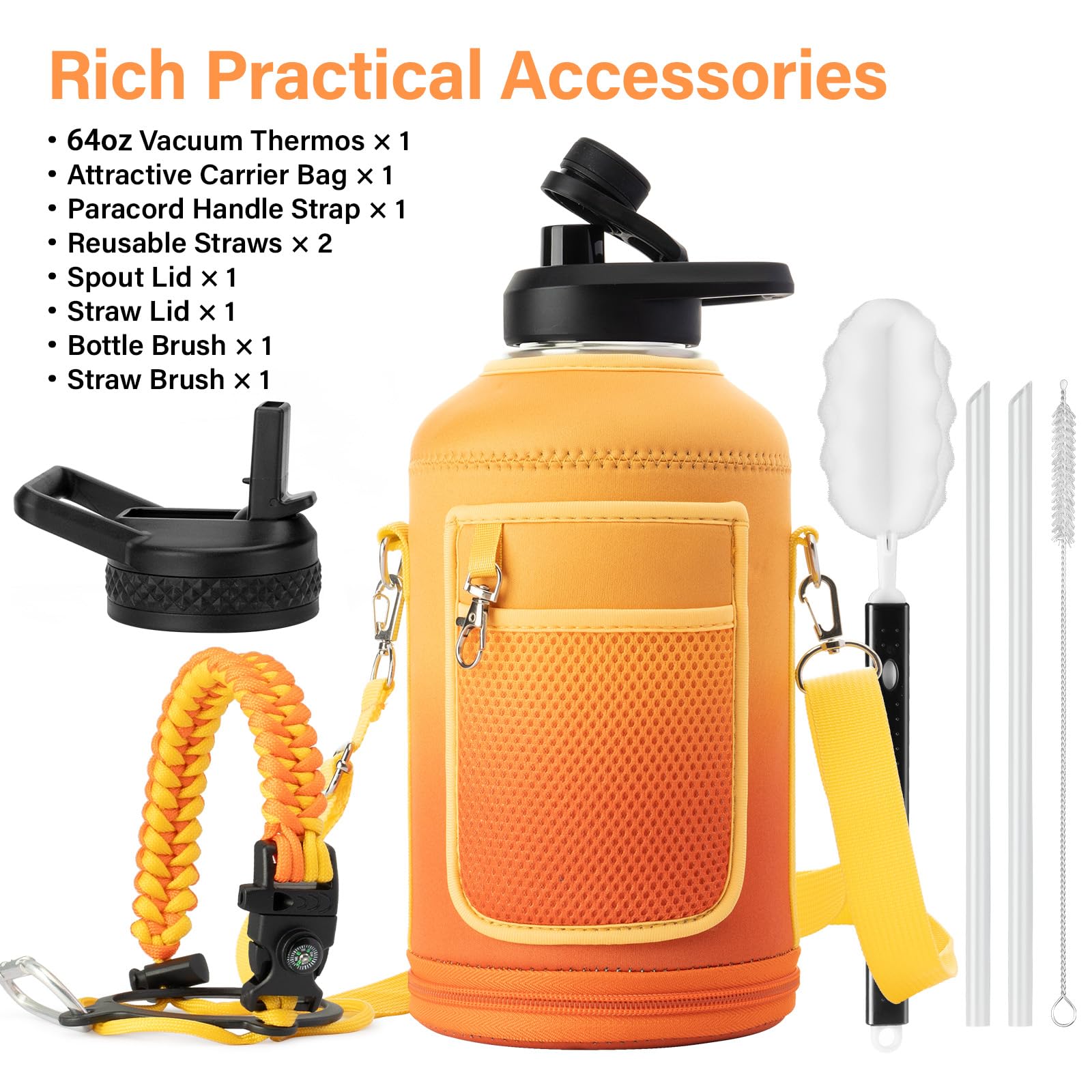 DYSANKY Insulated Vacuum Metal  Water Bottle