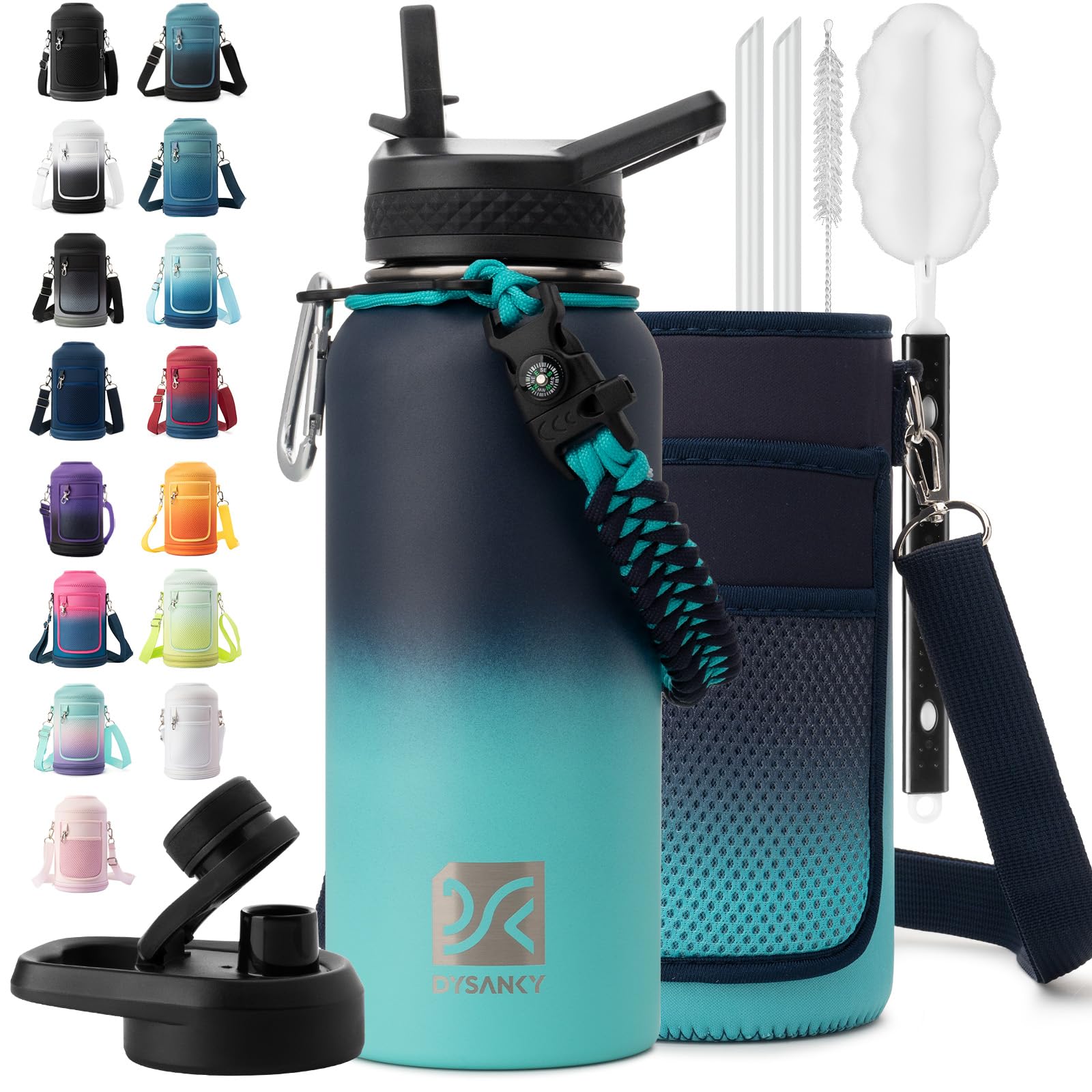 DYSANKY Insulated Vacuum Metal  Water Bottle