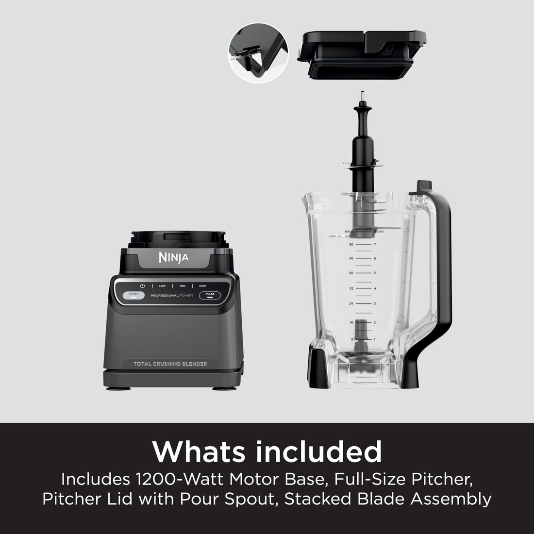 Ninja Professional Blender 1000W 72-oz