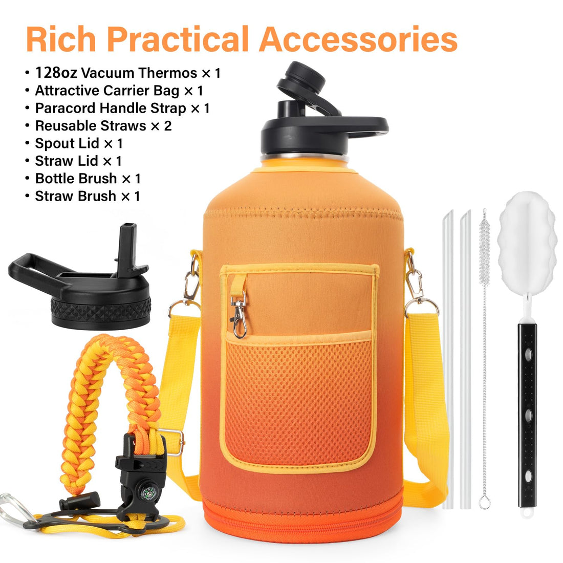 DYSANKY Insulated Vacuum Metal  Water Bottle