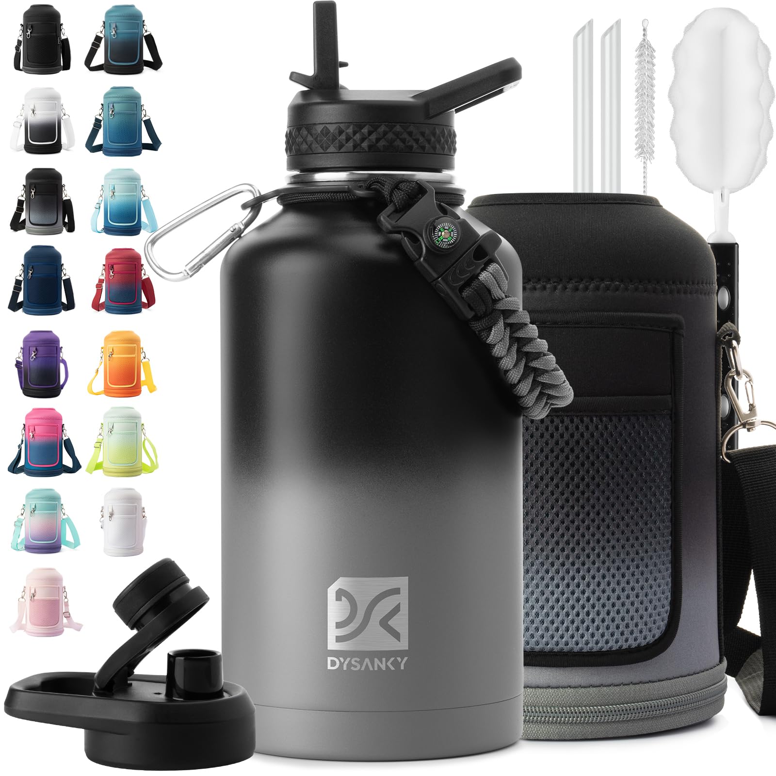 DYSANKY Insulated Vacuum Metal  Water Bottle