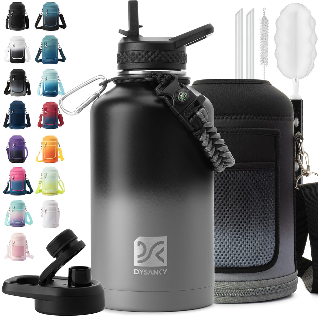 DYSANKY Insulated Vacuum Metal  Water Bottle