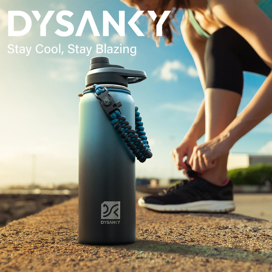 DYSANKY Insulated Vacuum Metal  Water Bottle
