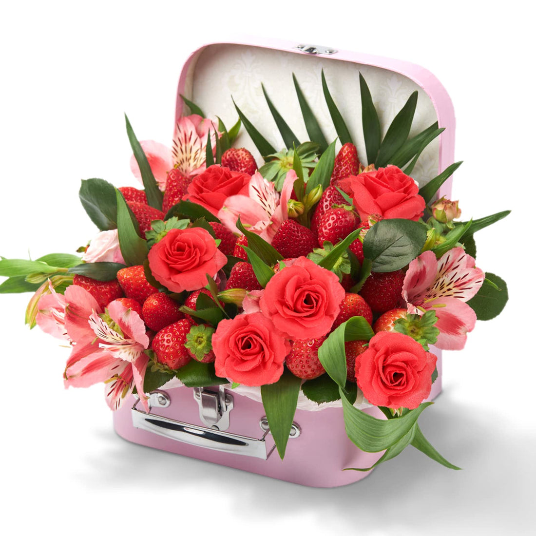 Kesoto 50pcs Red Roses Buds Artificial Flowers Bulk