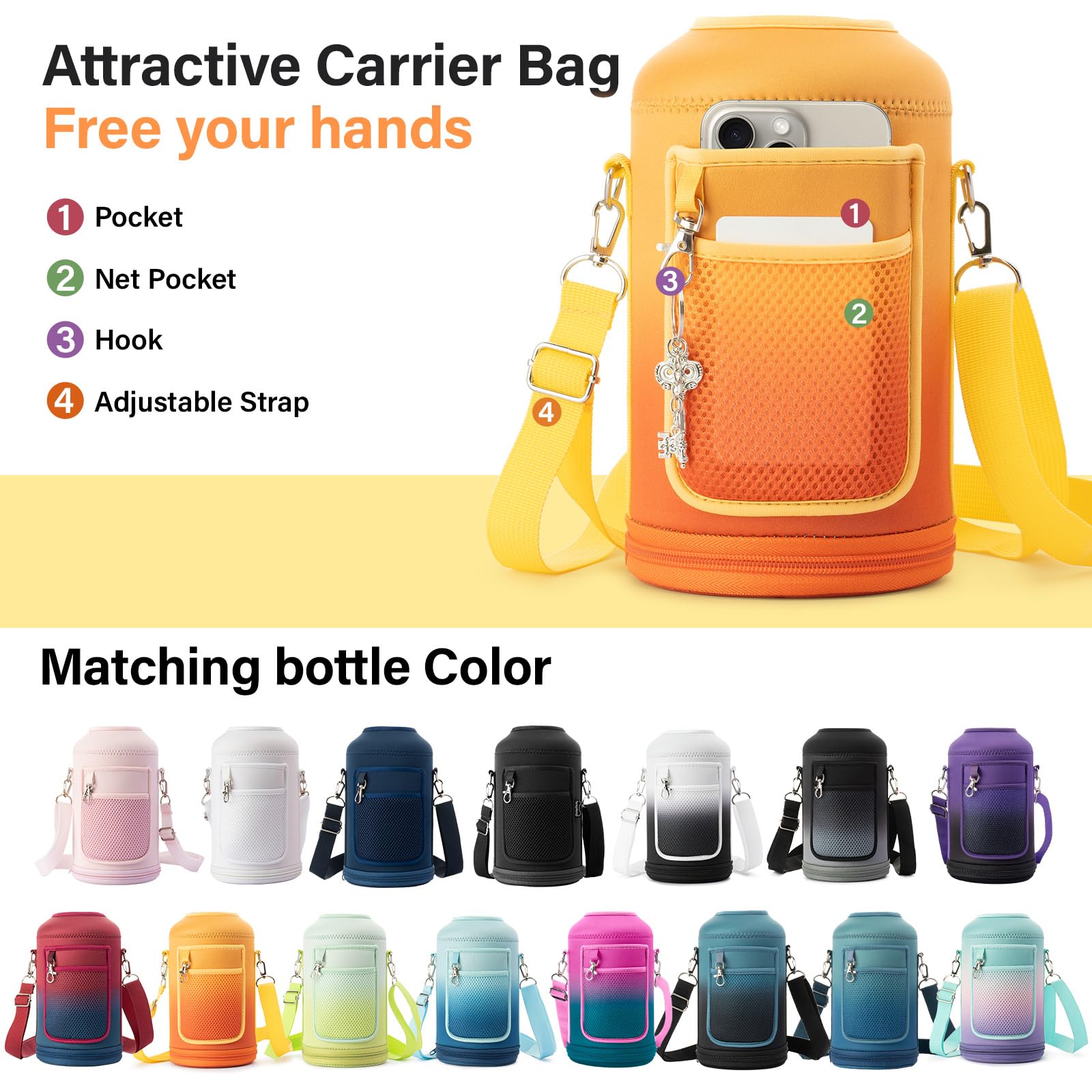 DYSANKY Insulated Vacuum Metal  Water Bottle