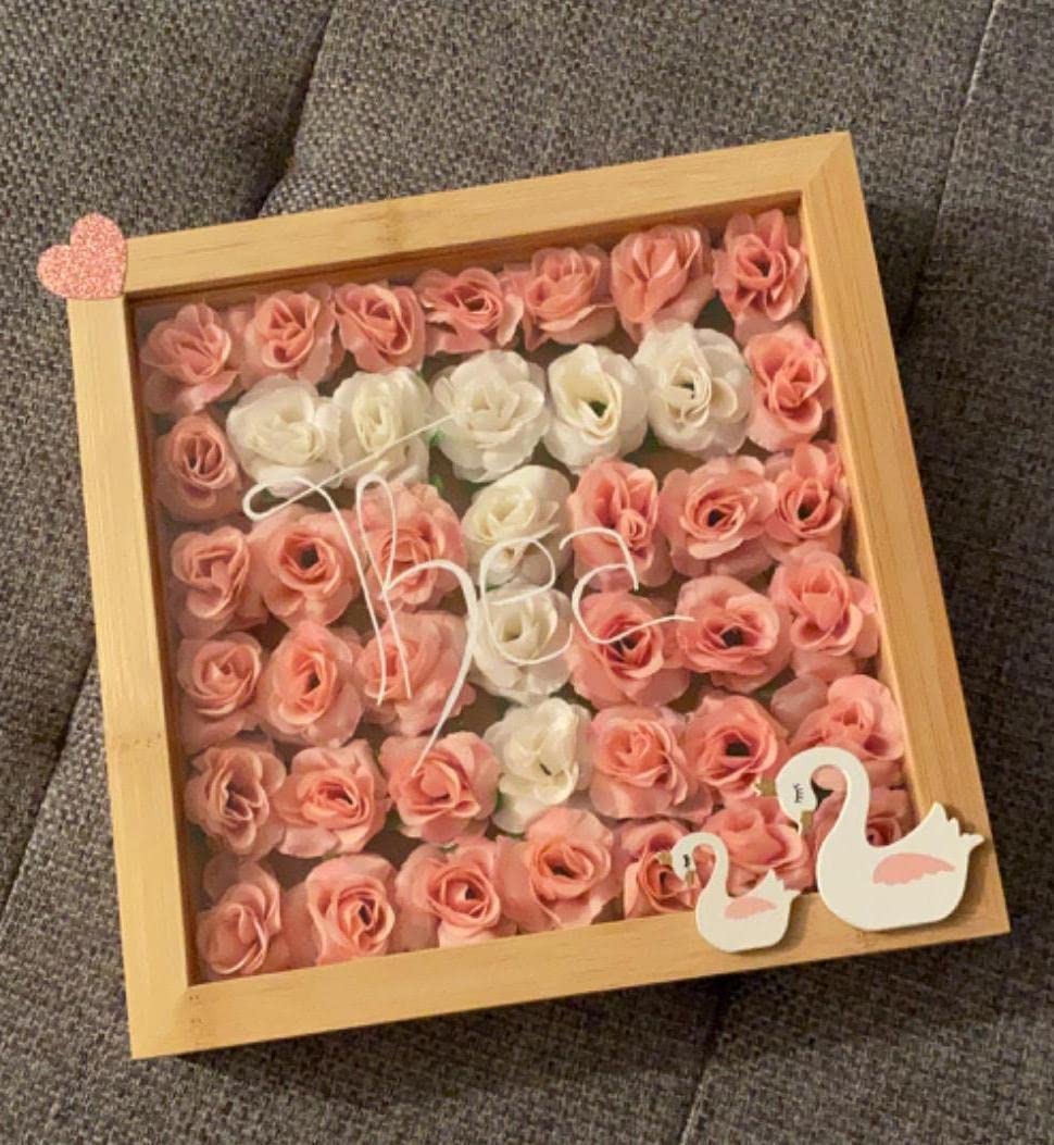 Kesoto 50pcs Red Roses Buds Artificial Flowers Bulk