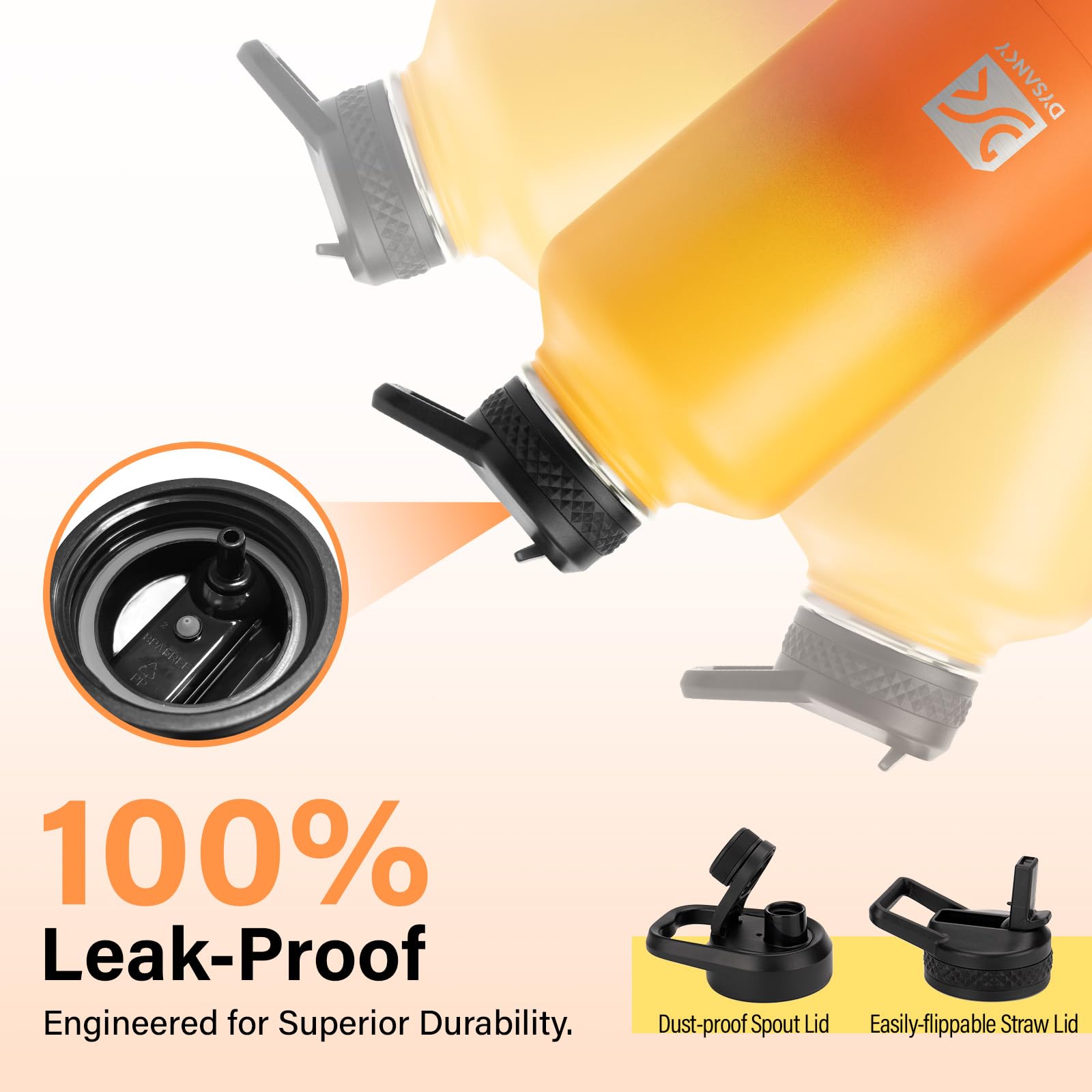 DYSANKY Insulated Vacuum Metal  Water Bottle