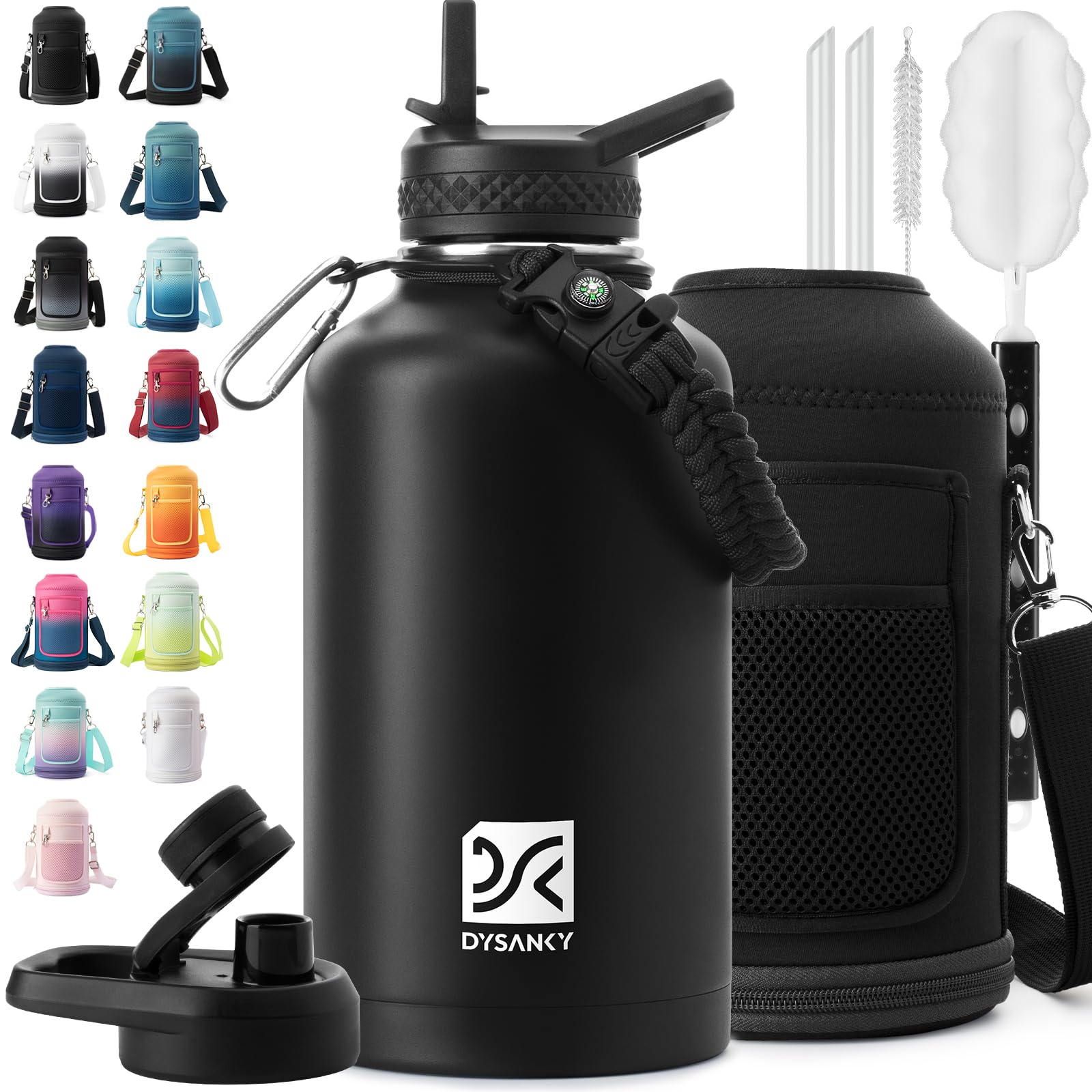 DYSANKY Insulated Vacuum Metal  Water Bottle