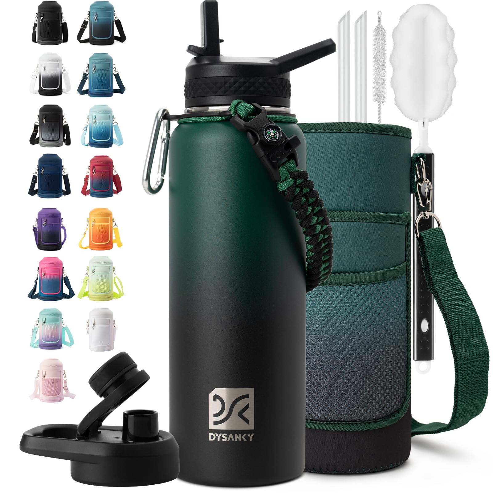 DYSANKY Insulated Vacuum Metal  Water Bottle