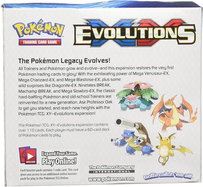 Pokemon TCG: XY Evolutions Sealed Booster Box – Revolution