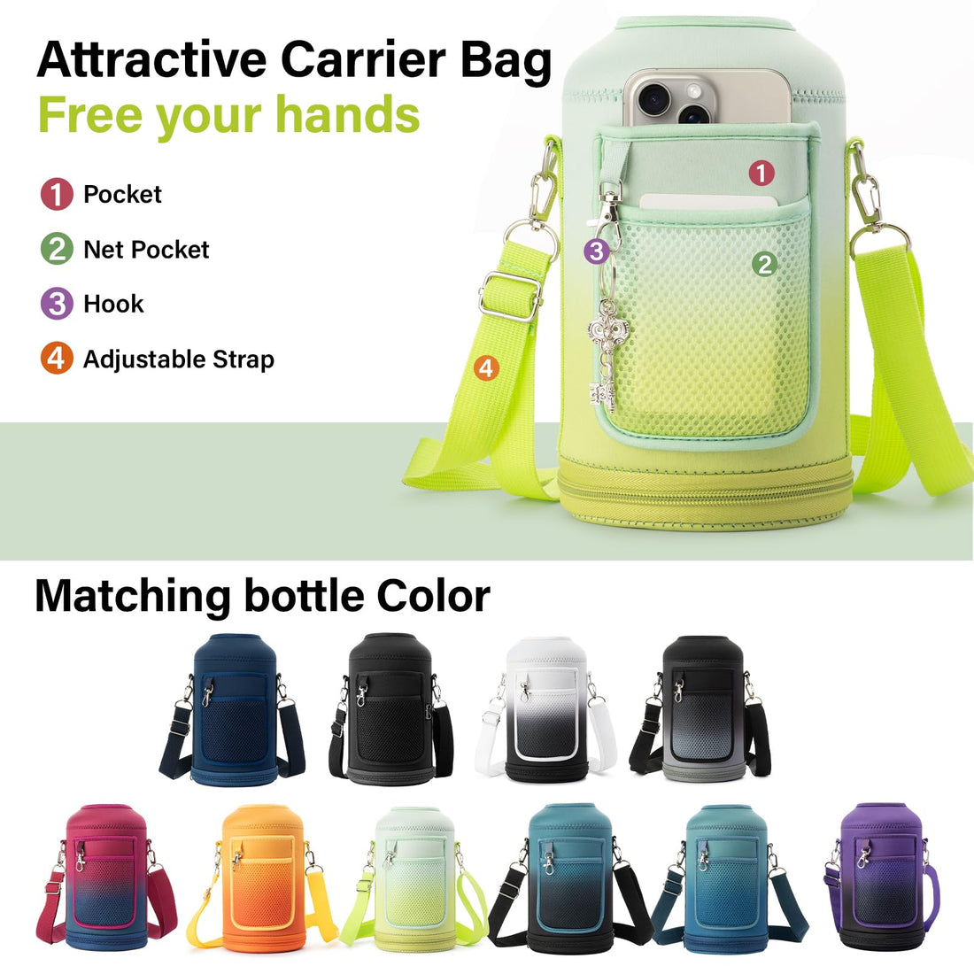 DYSANKY Insulated Vacuum Metal  Water Bottle