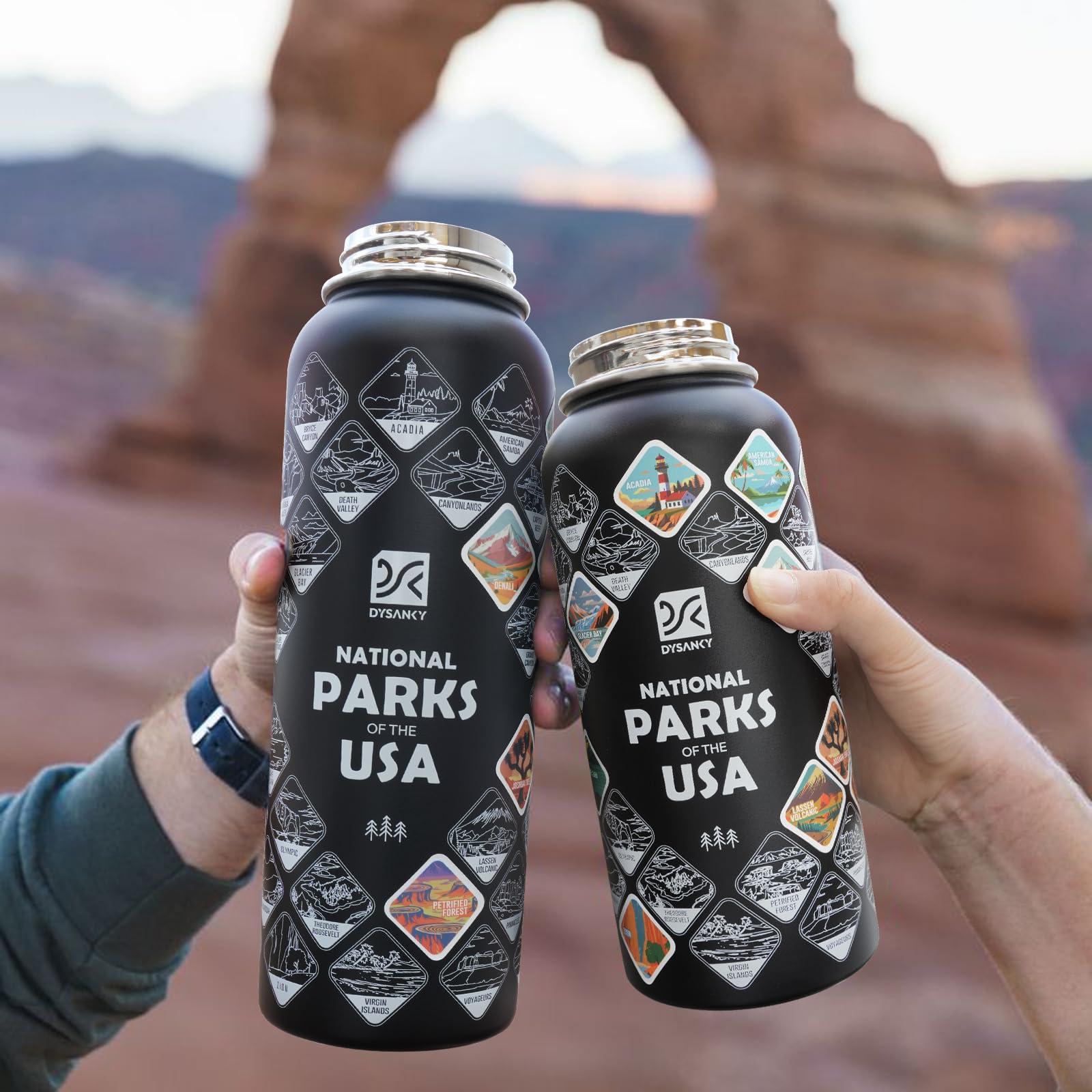 DYSANKY Insulated Vacuum Metal  Water Bottle