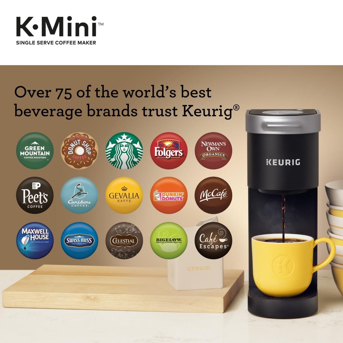 Keurig K-Mini Single Serve K-Cup Pod Coffee Maker