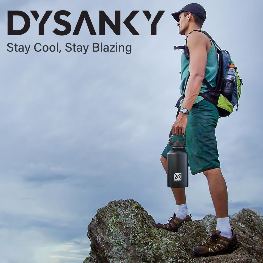 DYSANKY Insulated Vacuum Metal  Water Bottle