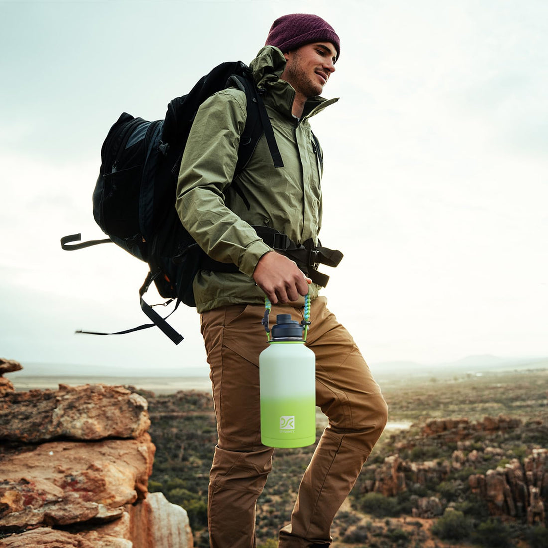 DYSANKY Insulated Vacuum Metal  Water Bottle