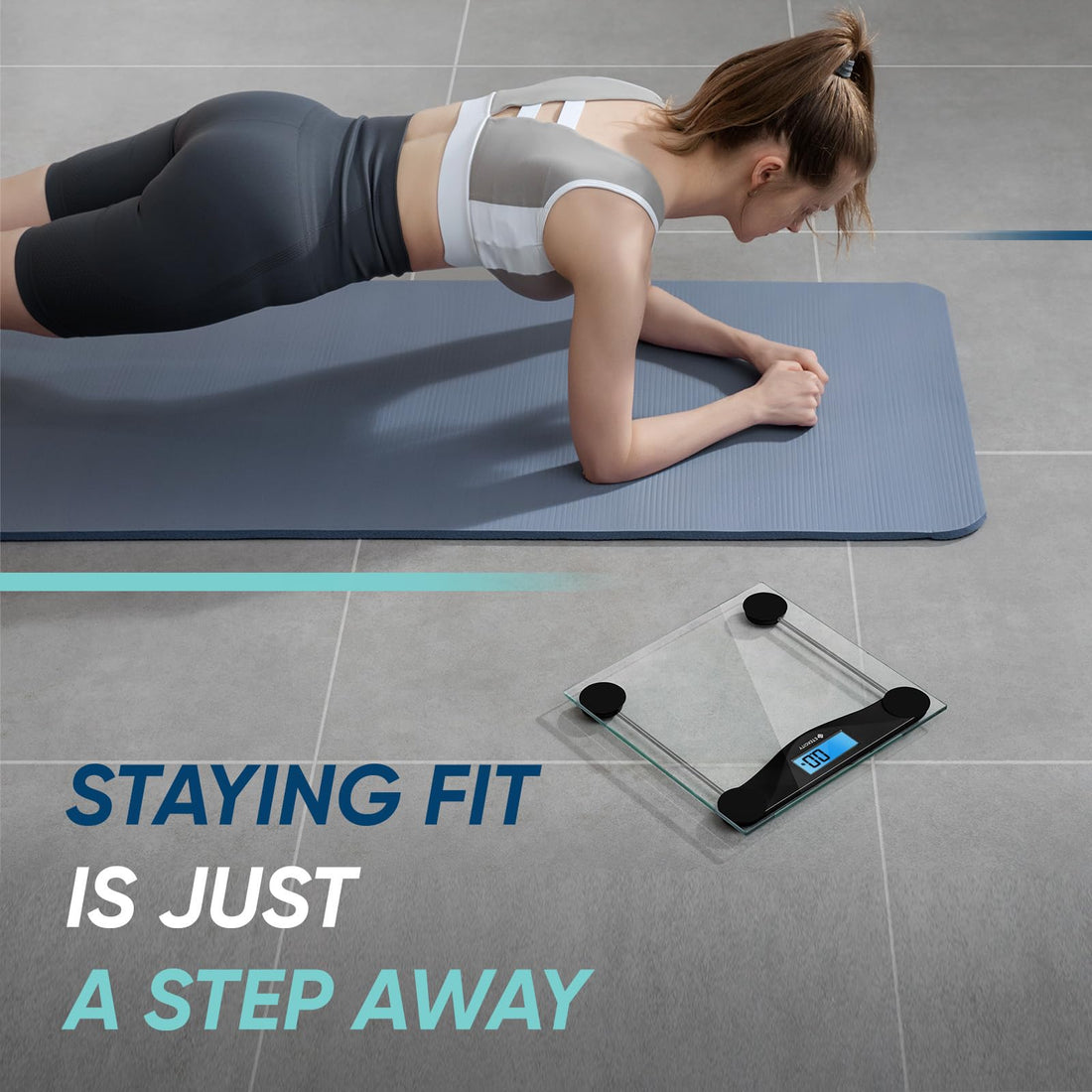 Etekcity Digital Body Weight Bathroom Scale, 400 Pounds