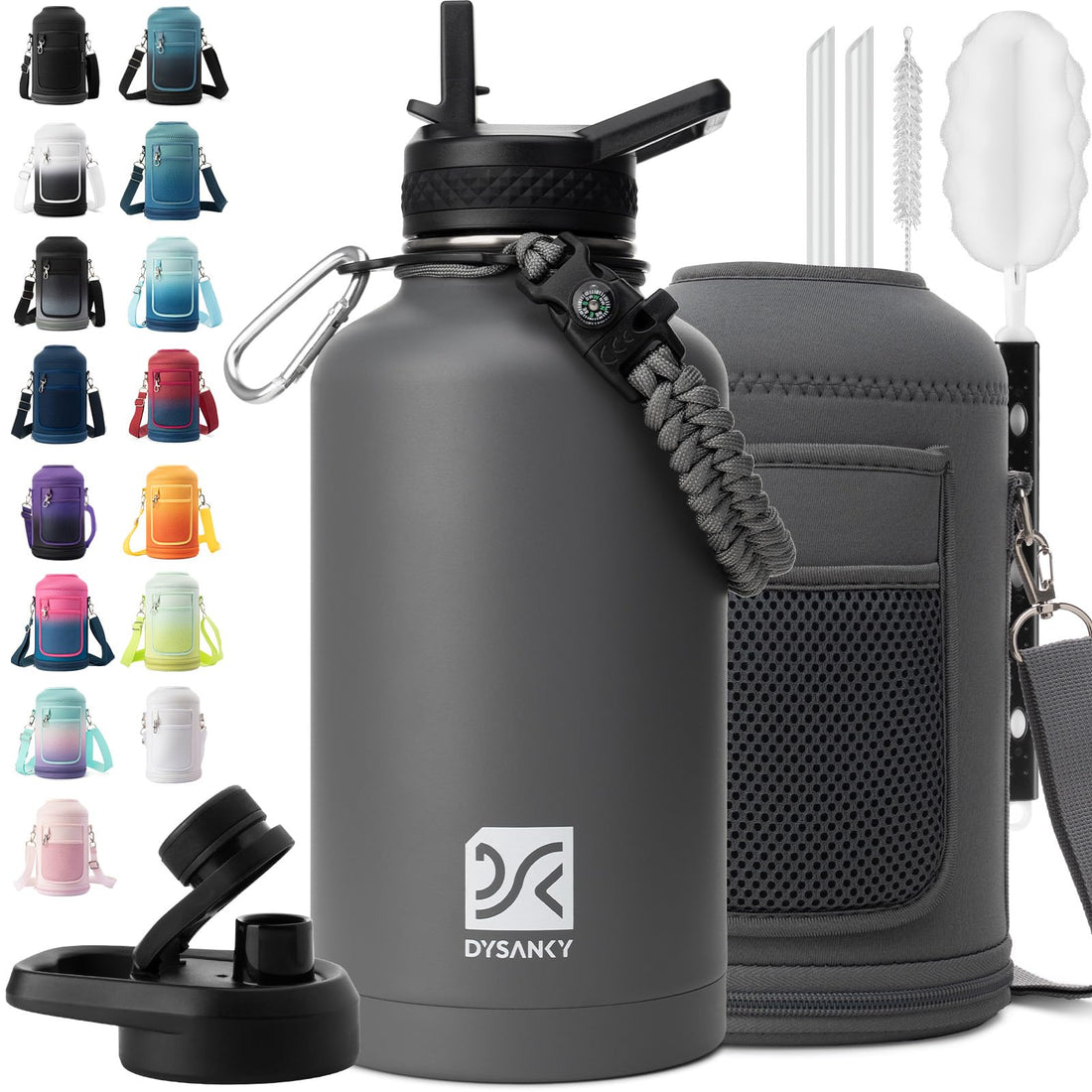 DYSANKY Insulated Vacuum Metal  Water Bottle