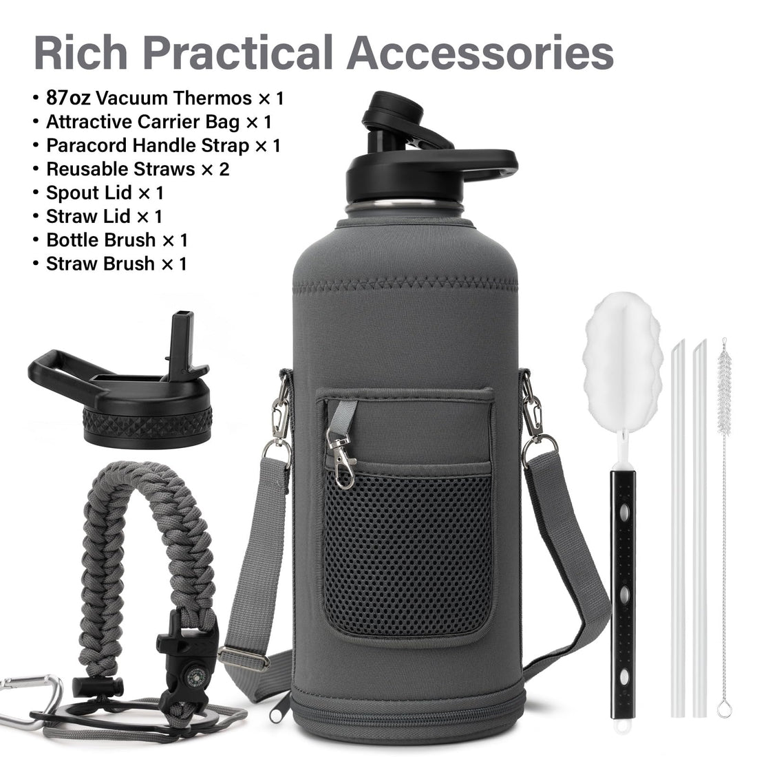 DYSANKY Insulated Vacuum Metal  Water Bottle