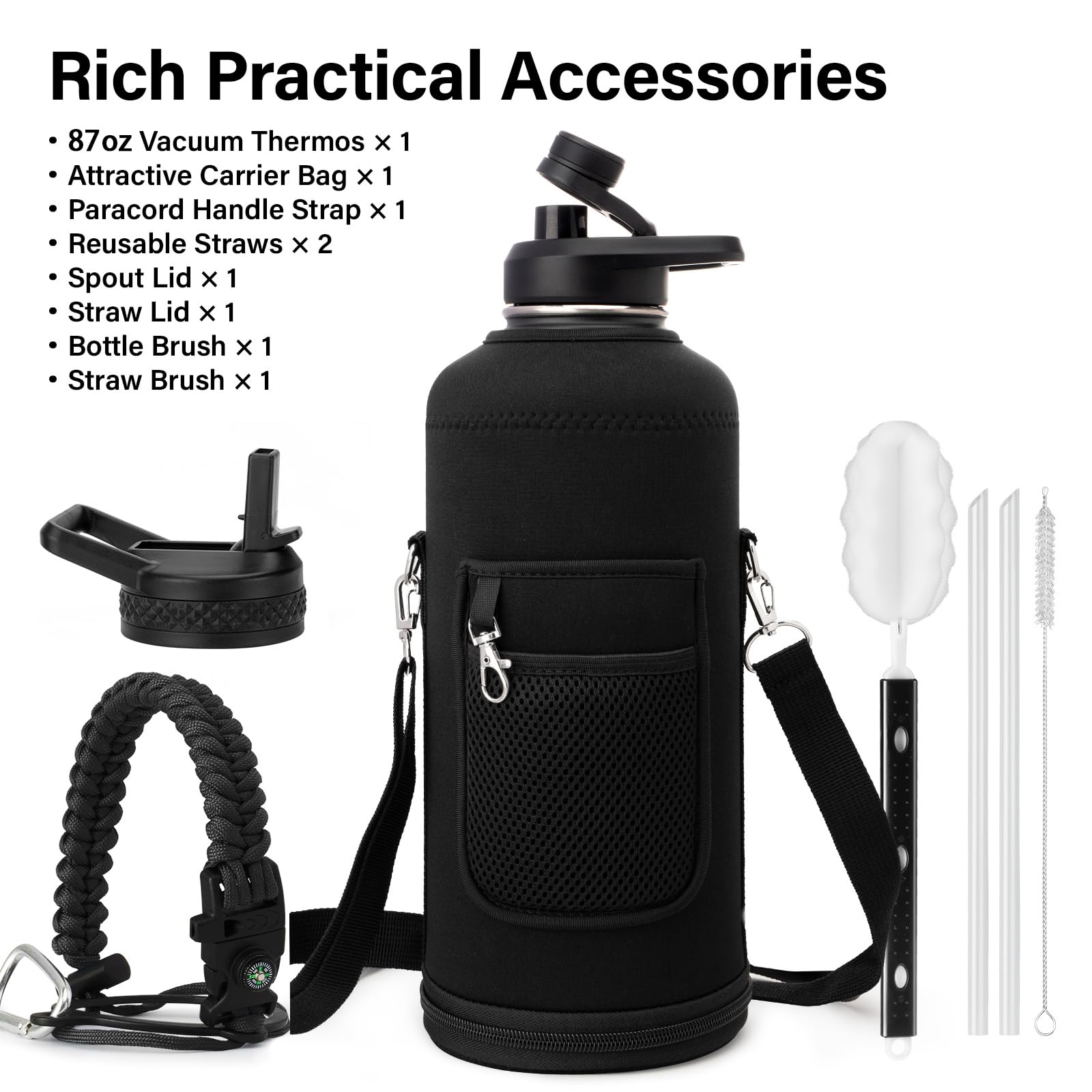 DYSANKY Insulated Vacuum Metal  Water Bottle