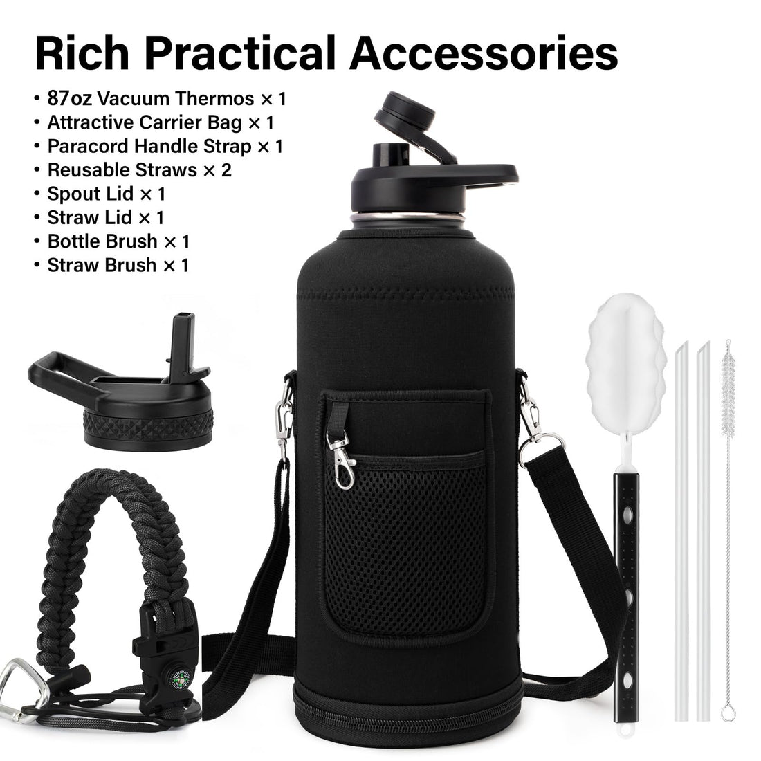 DYSANKY Insulated Vacuum Metal  Water Bottle