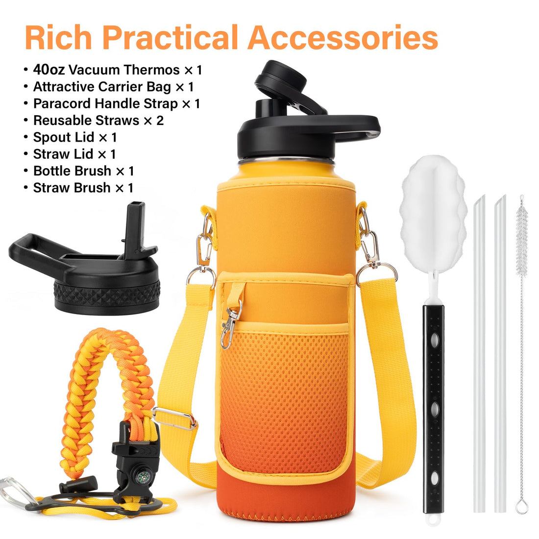 DYSANKY Insulated Vacuum Metal  Water Bottle