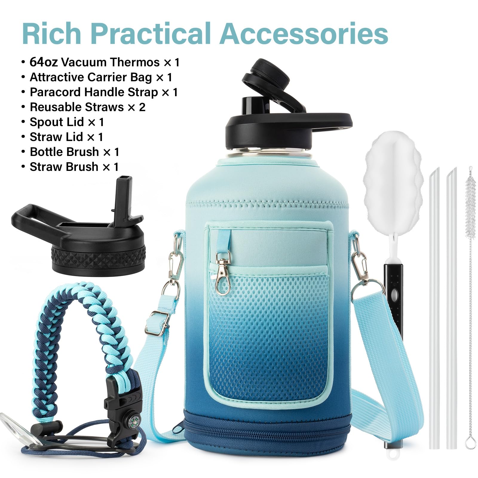 DYSANKY Insulated Vacuum Metal  Water Bottle