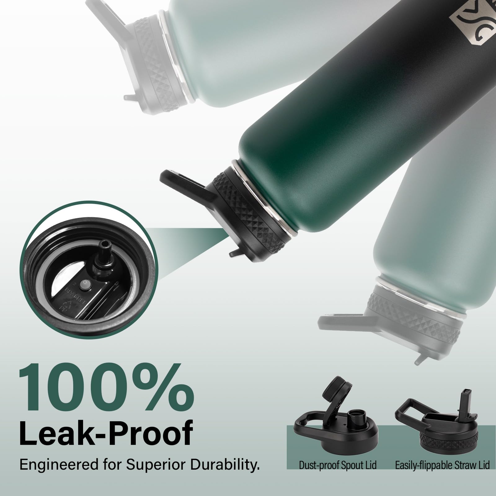 DYSANKY Insulated Vacuum Metal  Water Bottle