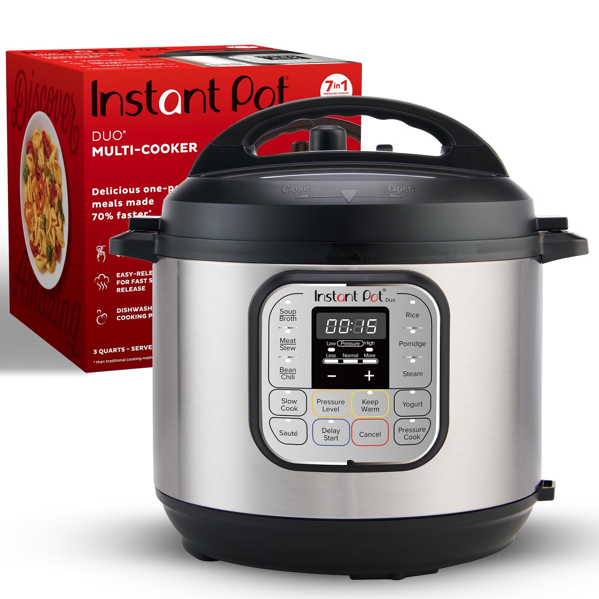 Instant Pot Duo 7-in-1 Electric Pressure Cooker