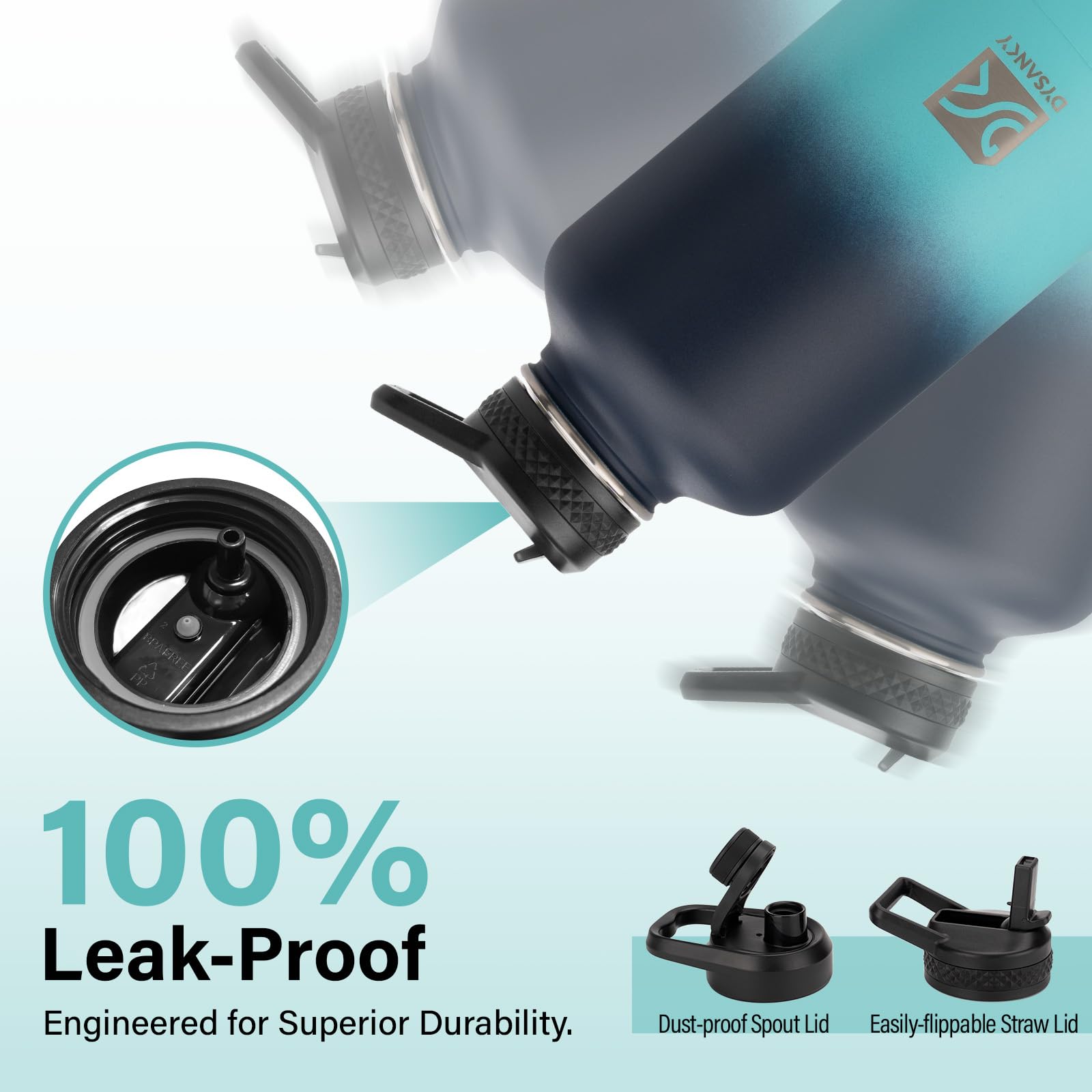 DYSANKY Insulated Vacuum Metal  Water Bottle