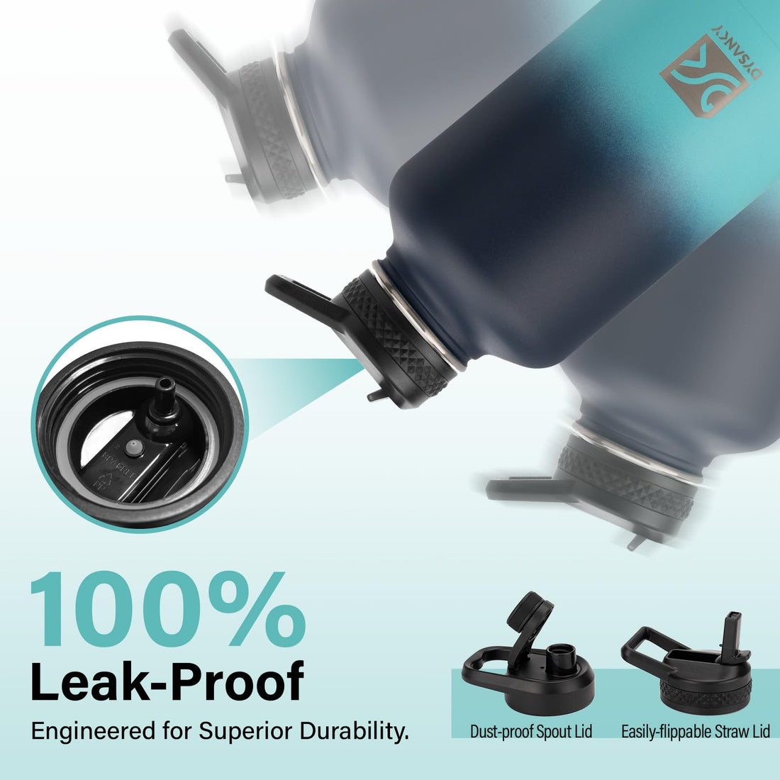 DYSANKY Insulated Vacuum Metal  Water Bottle