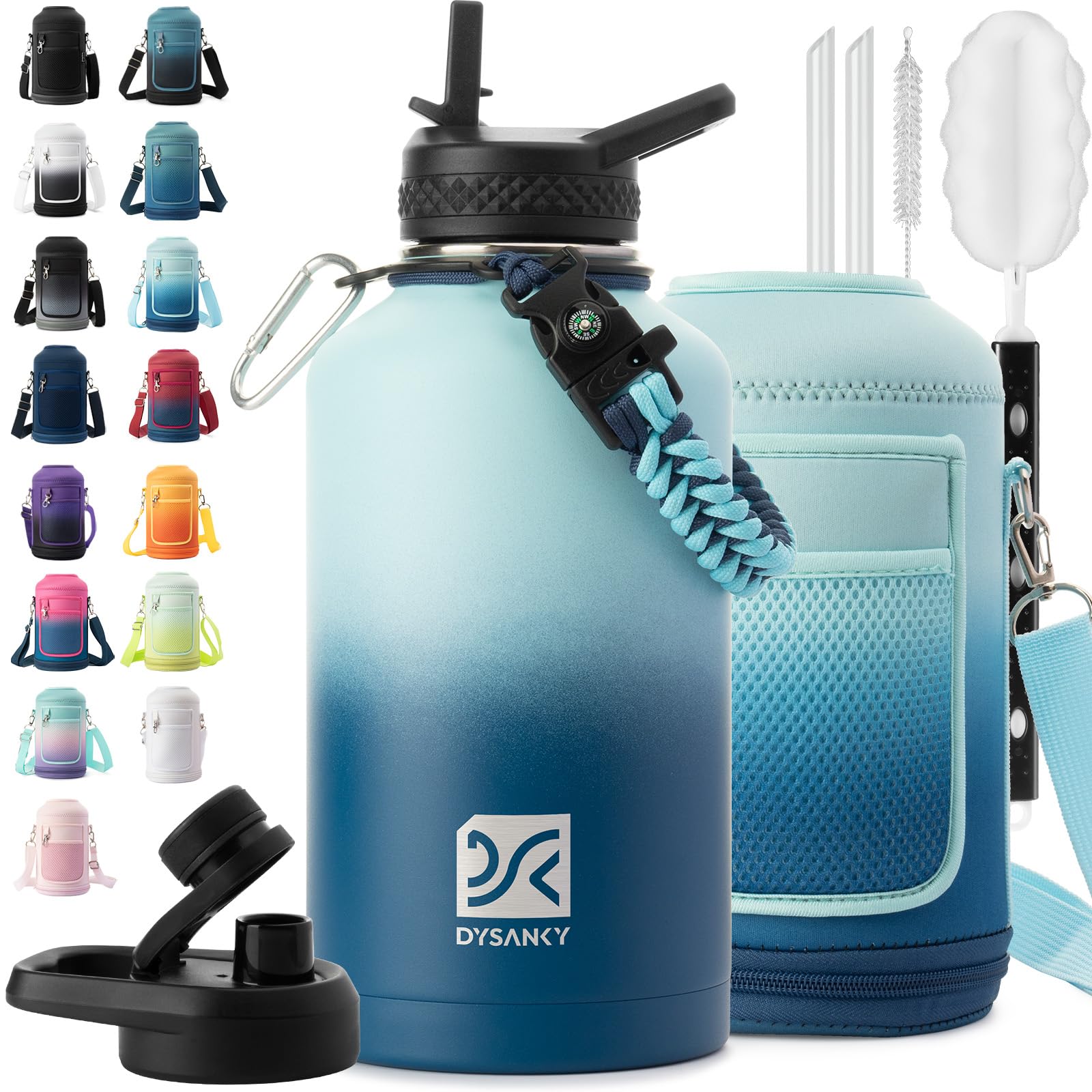 DYSANKY Insulated Vacuum Metal  Water Bottle