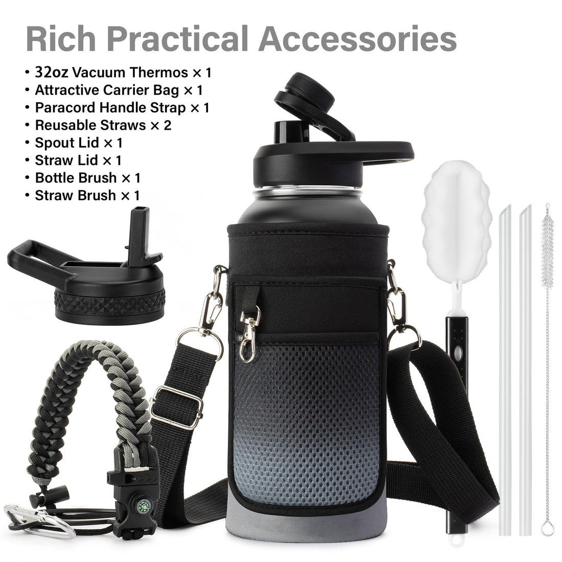 DYSANKY Insulated Vacuum Metal  Water Bottle