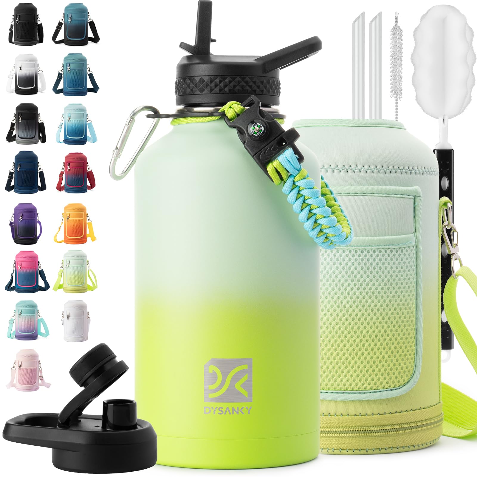 DYSANKY Insulated Vacuum Metal  Water Bottle