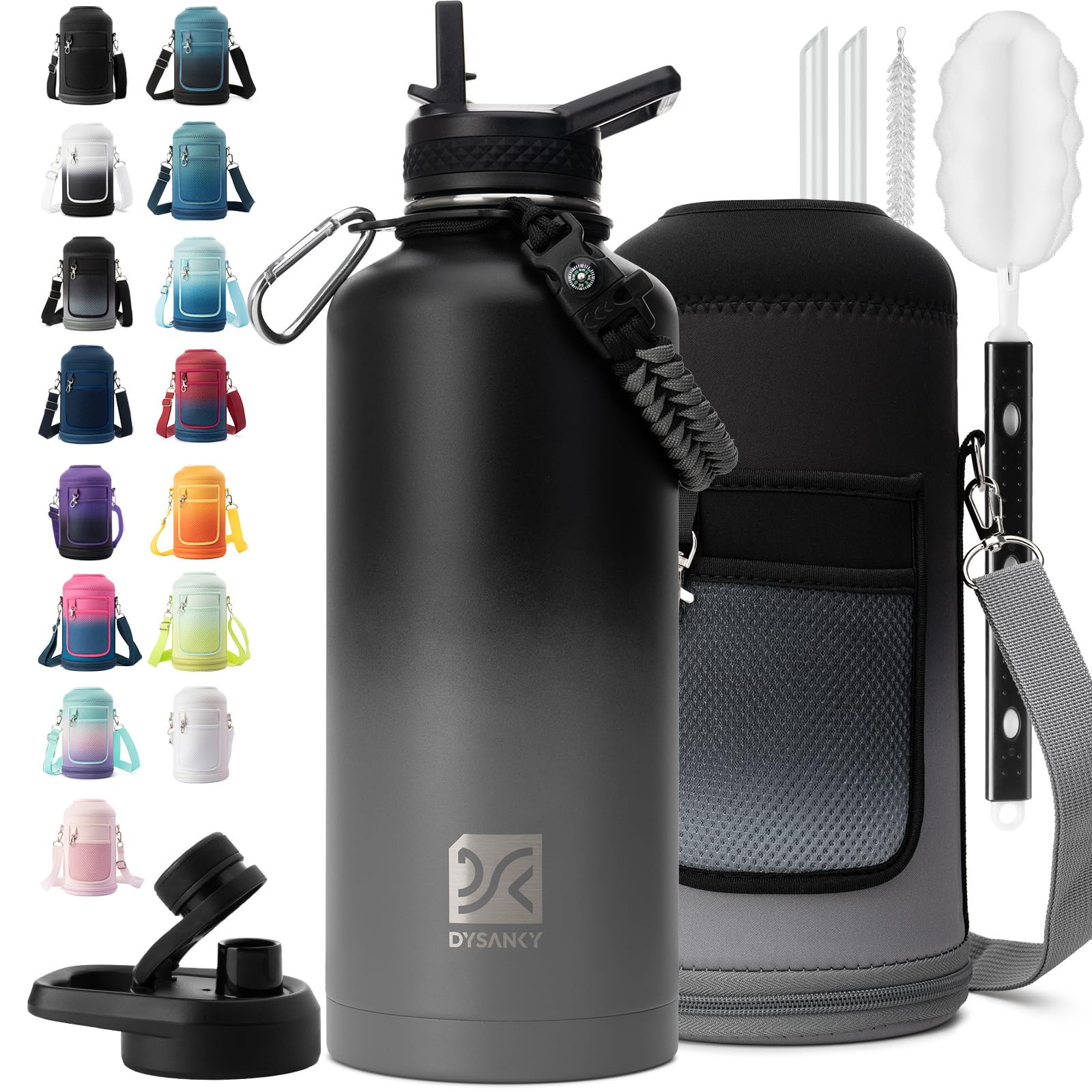 DYSANKY Insulated Vacuum Metal  Water Bottle