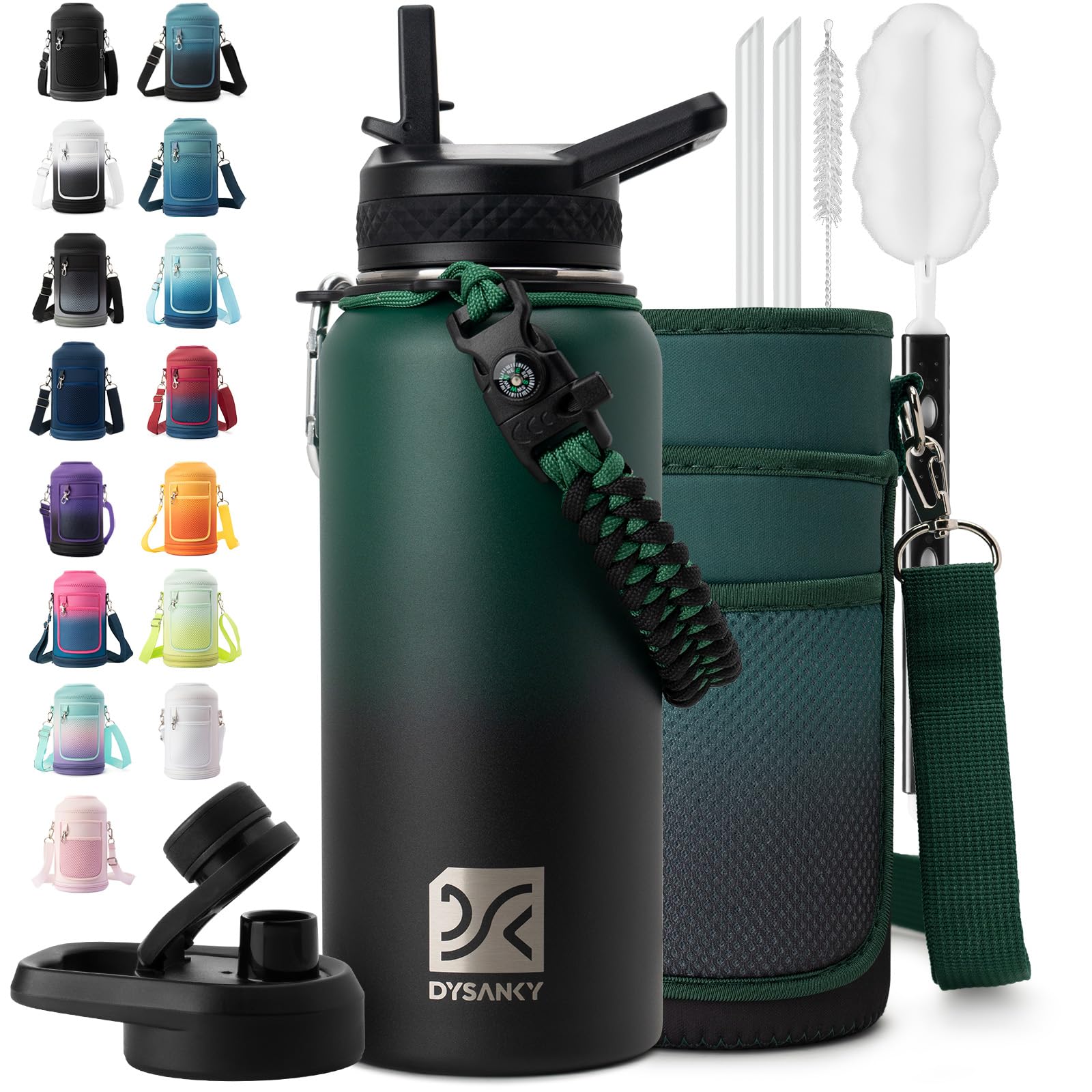 DYSANKY Insulated Vacuum Metal  Water Bottle