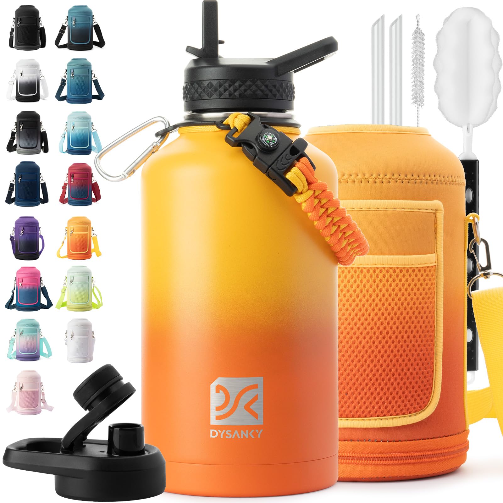 DYSANKY Insulated Vacuum Metal  Water Bottle
