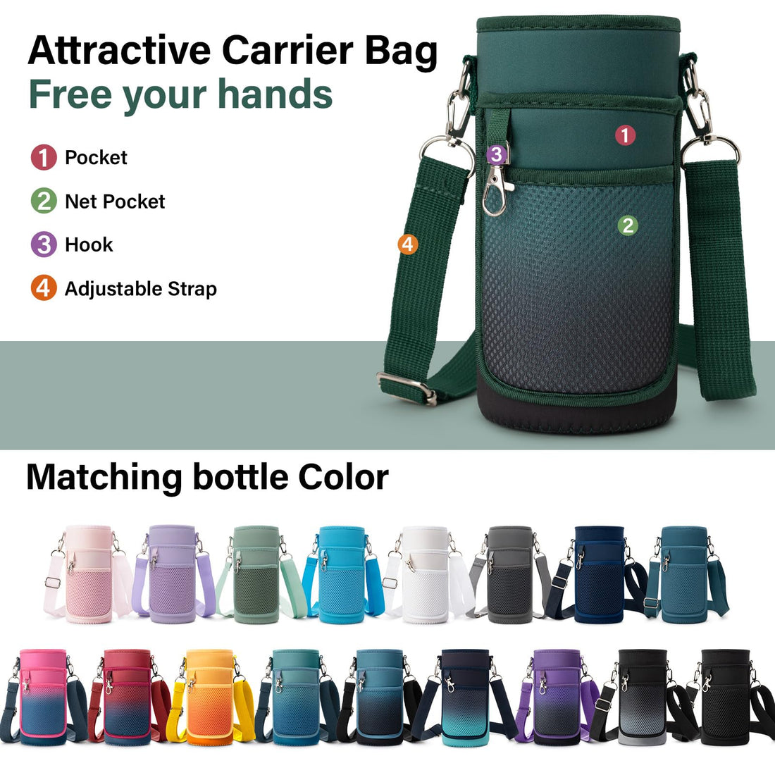 DYSANKY Insulated Vacuum Metal  Water Bottle