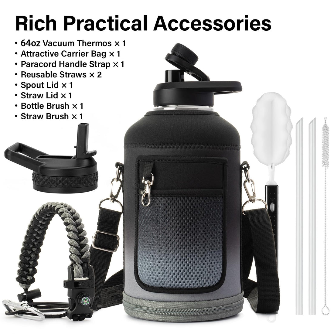 DYSANKY Insulated Vacuum Metal  Water Bottle