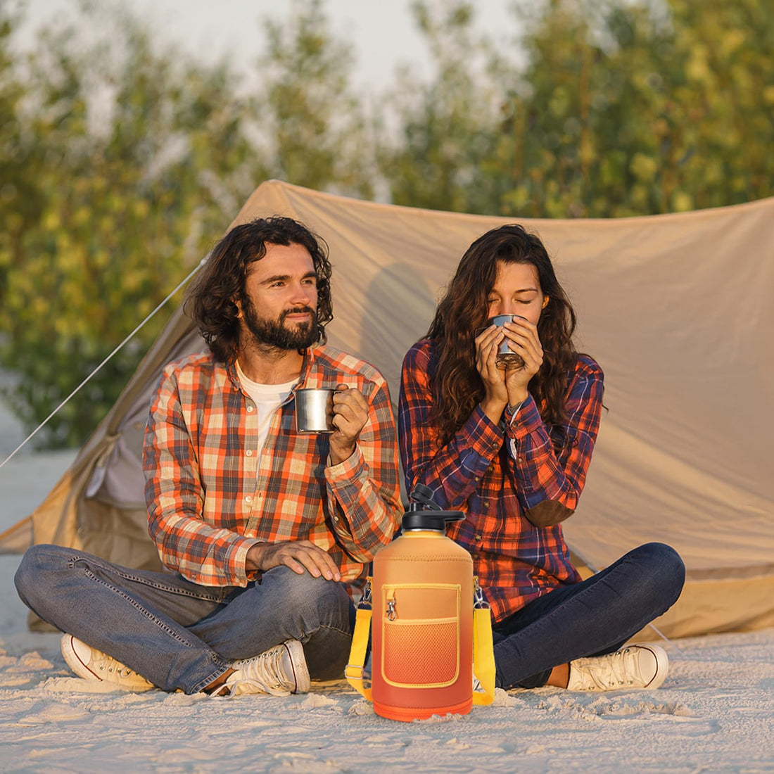 DYSANKY Insulated Vacuum Metal  Water Bottle