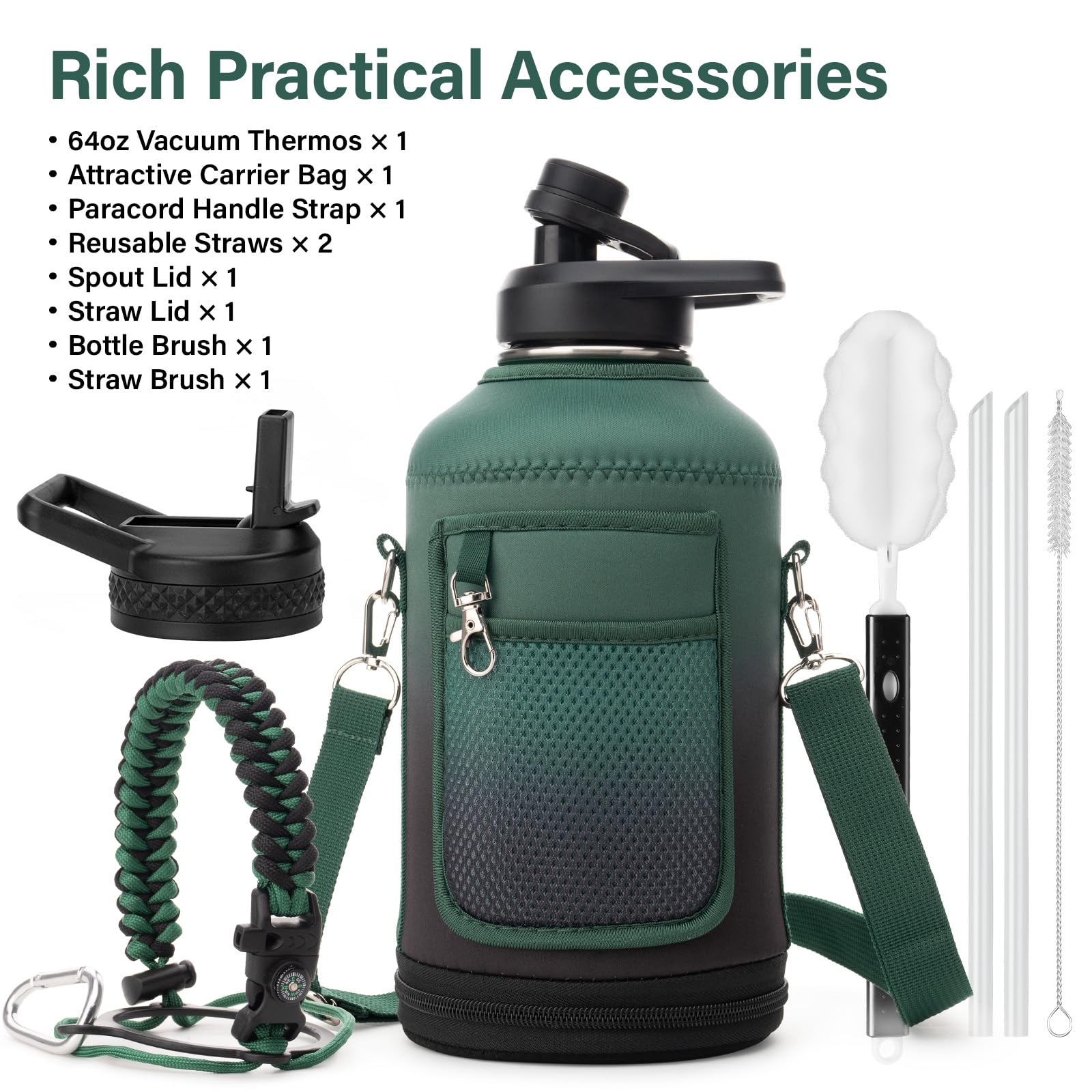 DYSANKY Insulated Vacuum Metal  Water Bottle